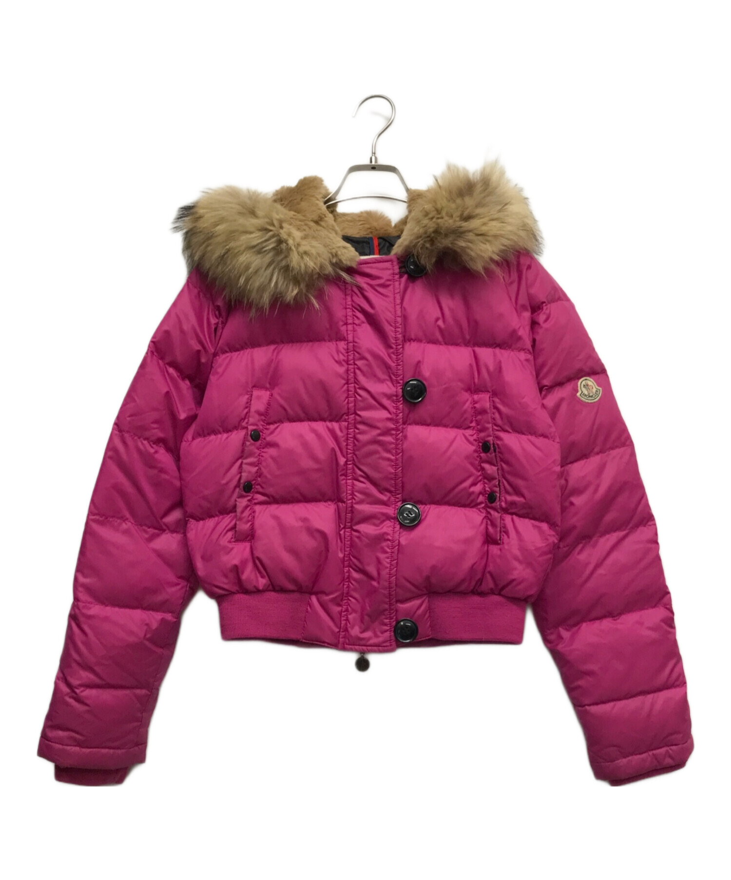 MONCLER(モンクレール) ダウンジャケット ピンク サイズ1 used MONCLER(モンクレール) ダウンジャケット ピンク サイズ1 used