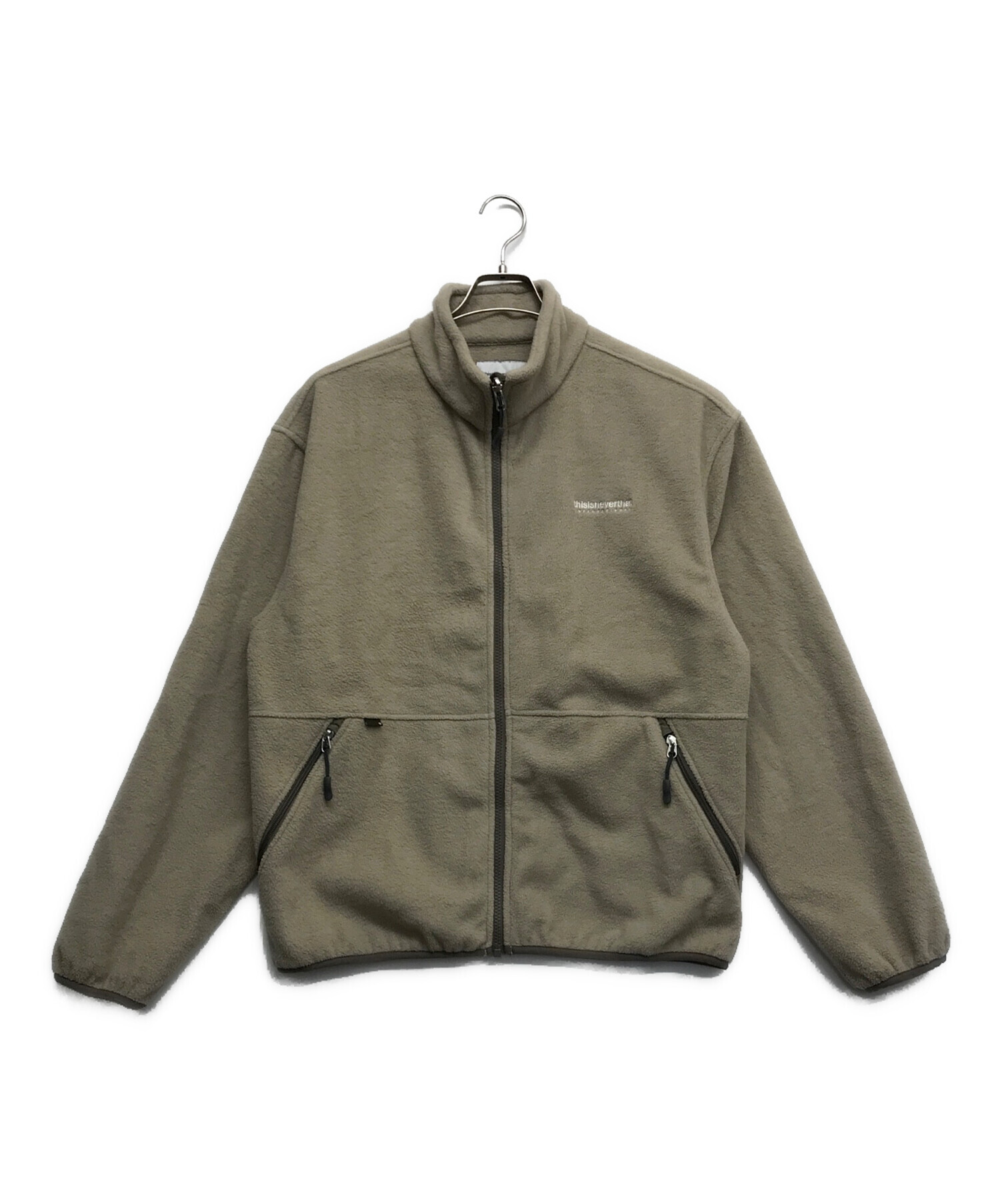 thisisneverthat 幼い フリース ジャケット ブラウン 売買された 
