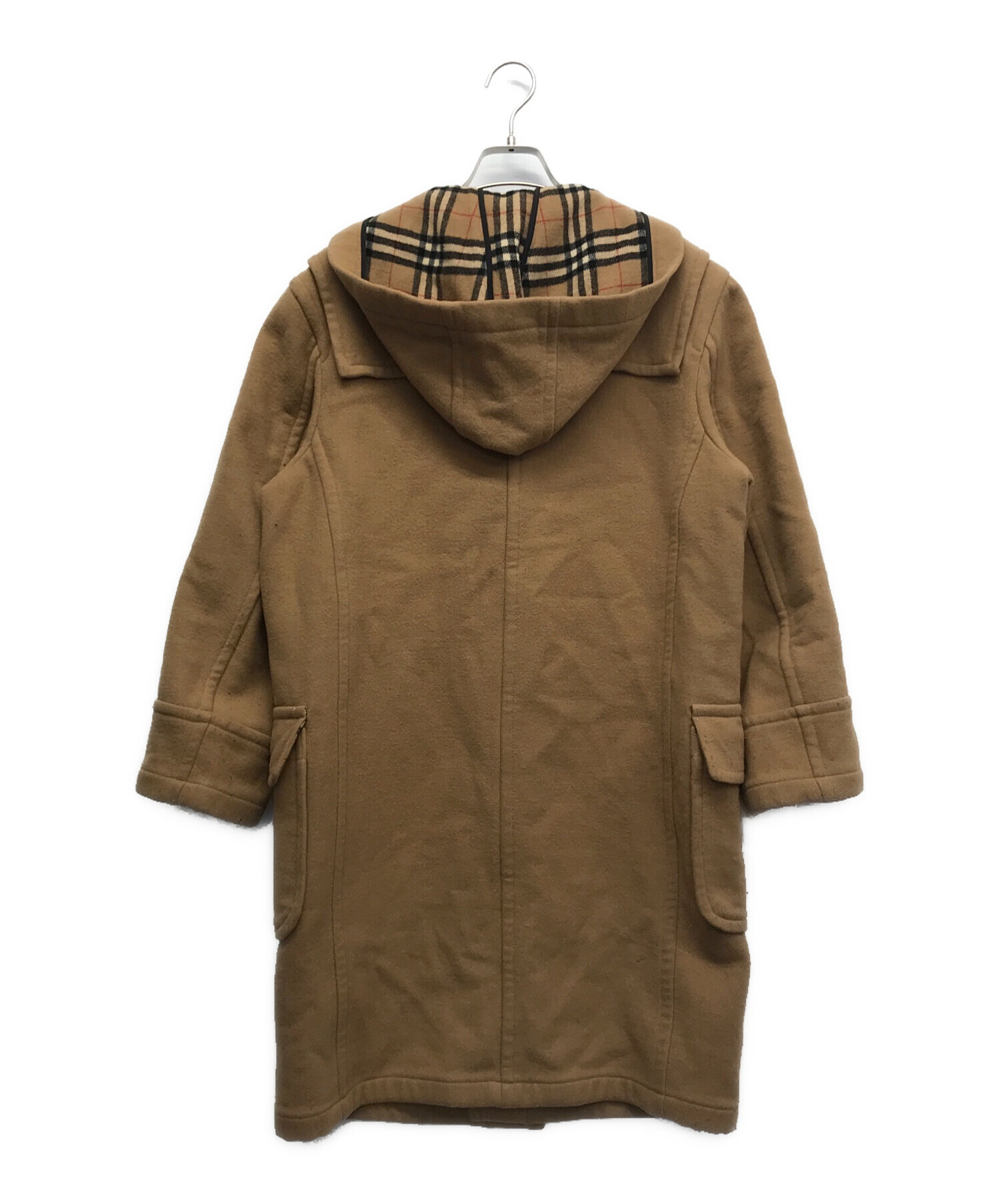 バーバリーブルーレーベル カーキ ダッフルコート中綿入 サイズ【38