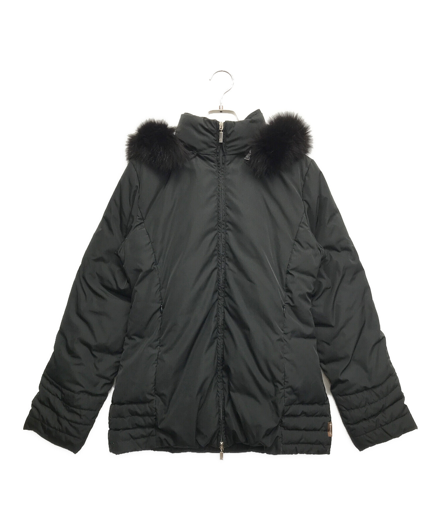 中古・古着通販】MONCLER (モンクレール) ファー付ダウン 