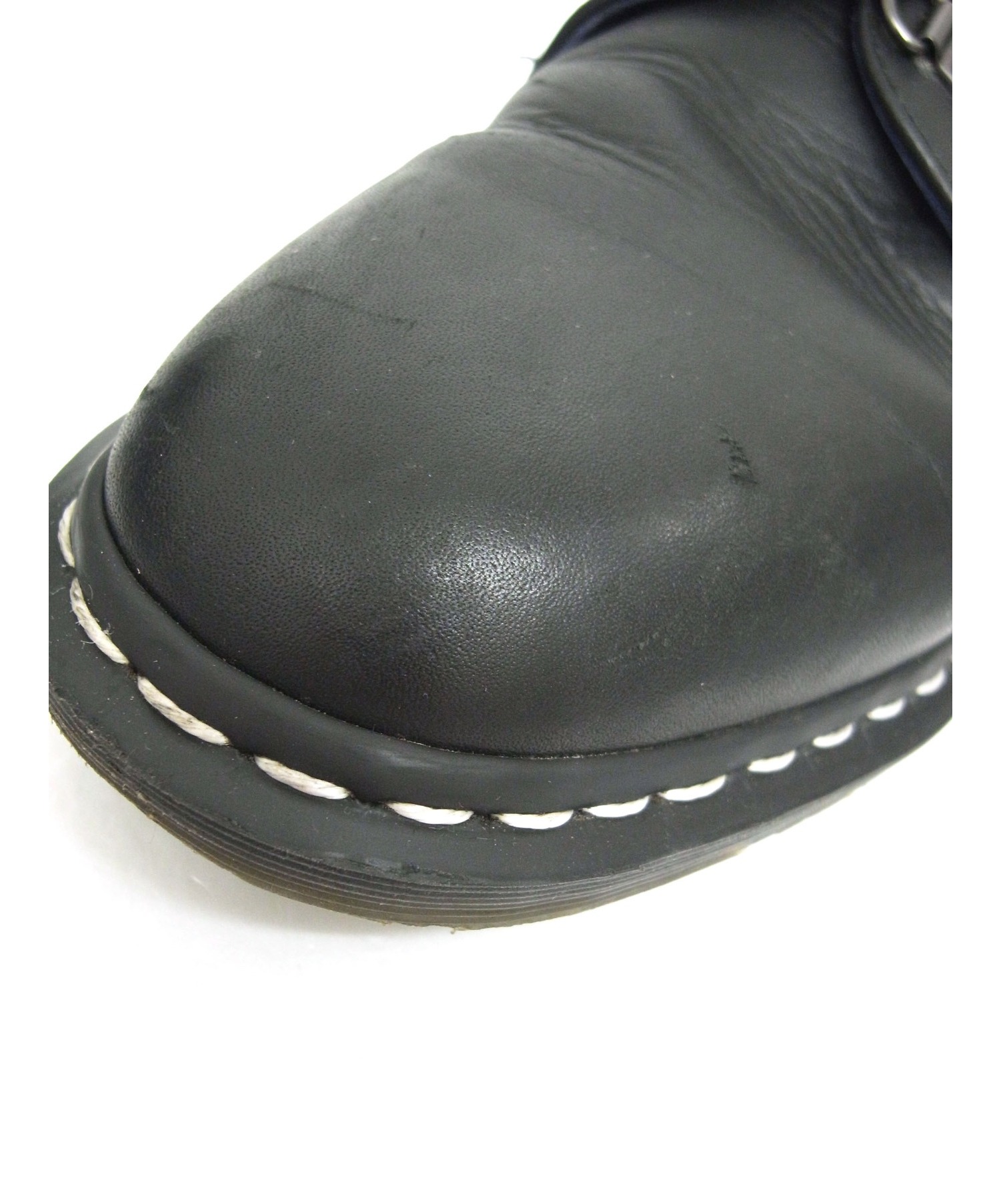 Dr.Martens×NANAMICA (ドクターマーチン×ナナミカ) オックスフォードシューズ ブラック サイズ:8 Plymouth MIE  Officer Shoe