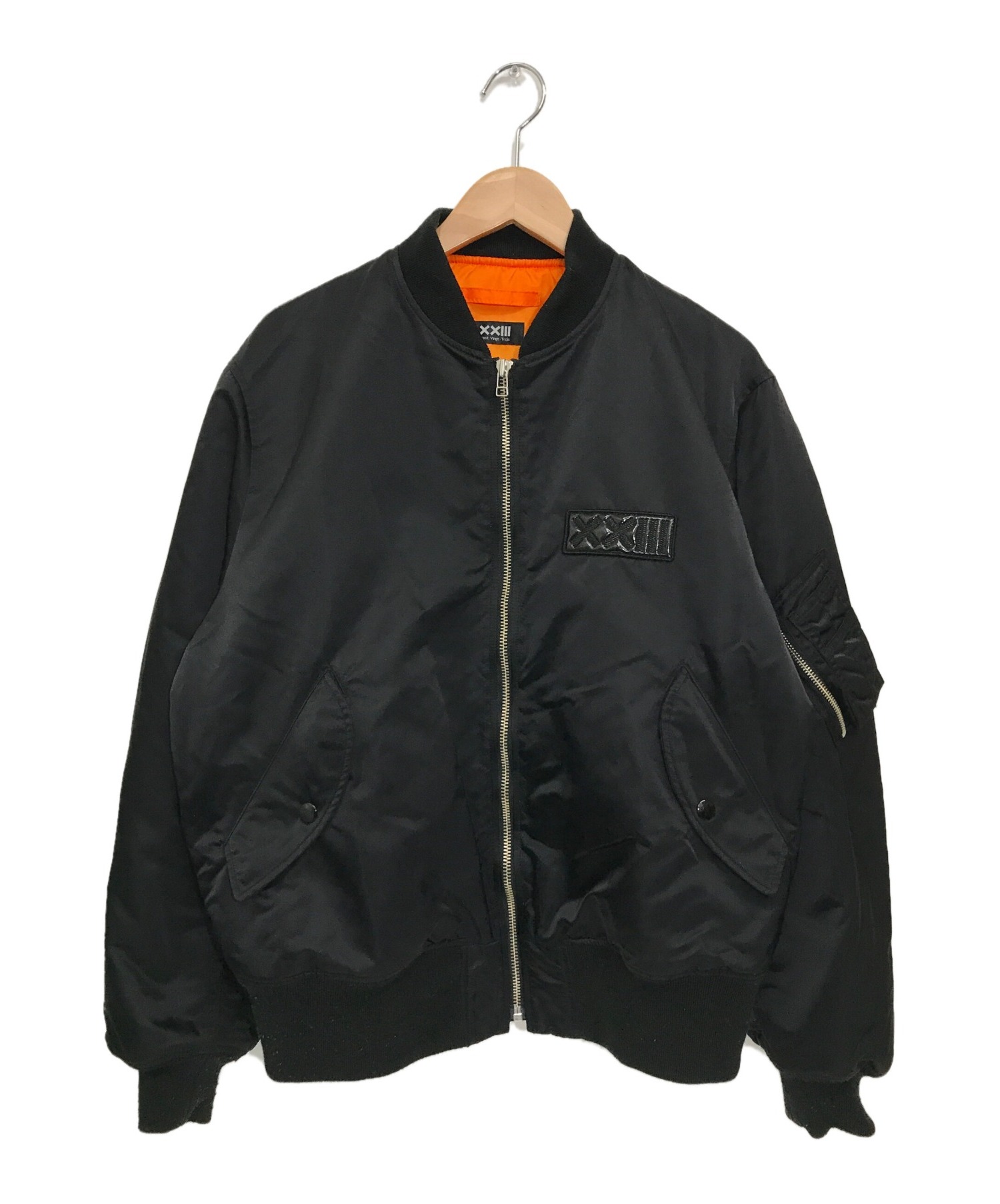 Cest Vingt-Trois (セバントゥア) MA-1ジャケット ブラック サイズ:XL