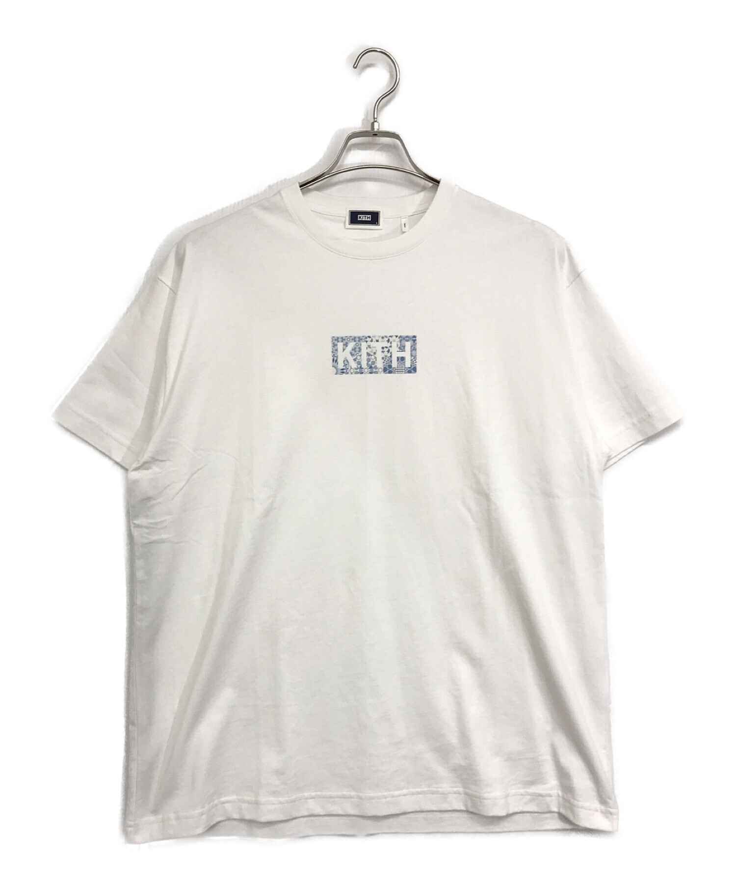 KITH (キス) ボックスロゴTシャツ ホワイト サイズ:L 未使用品
