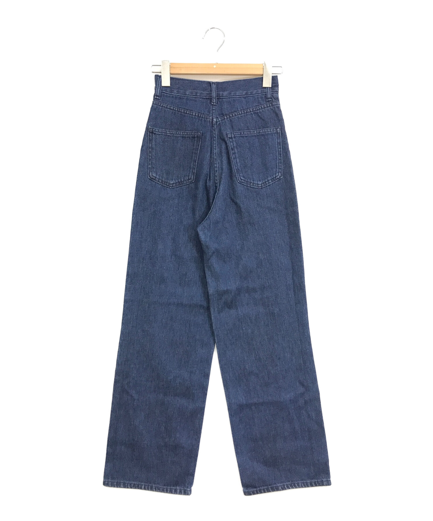 中古・古着通販】ENOF (イナフ) ワイドデニムパンツ インディゴ サイズ 