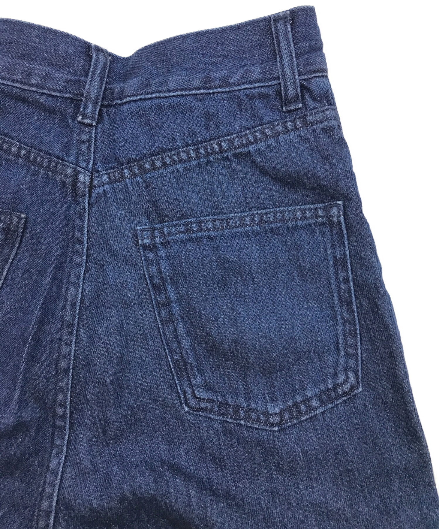 中古・古着通販】ENOF (イナフ) ワイドデニムパンツ インディゴ サイズ 