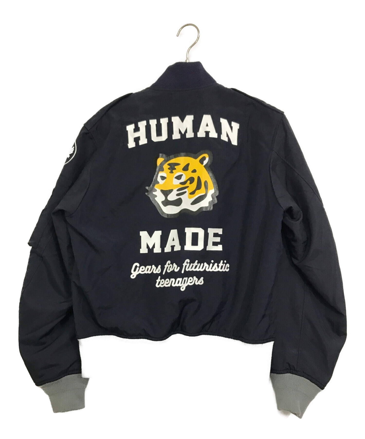 HUMAN MADE (ヒューマンメイド) ボンバージャケット ネイビー サイズ:M