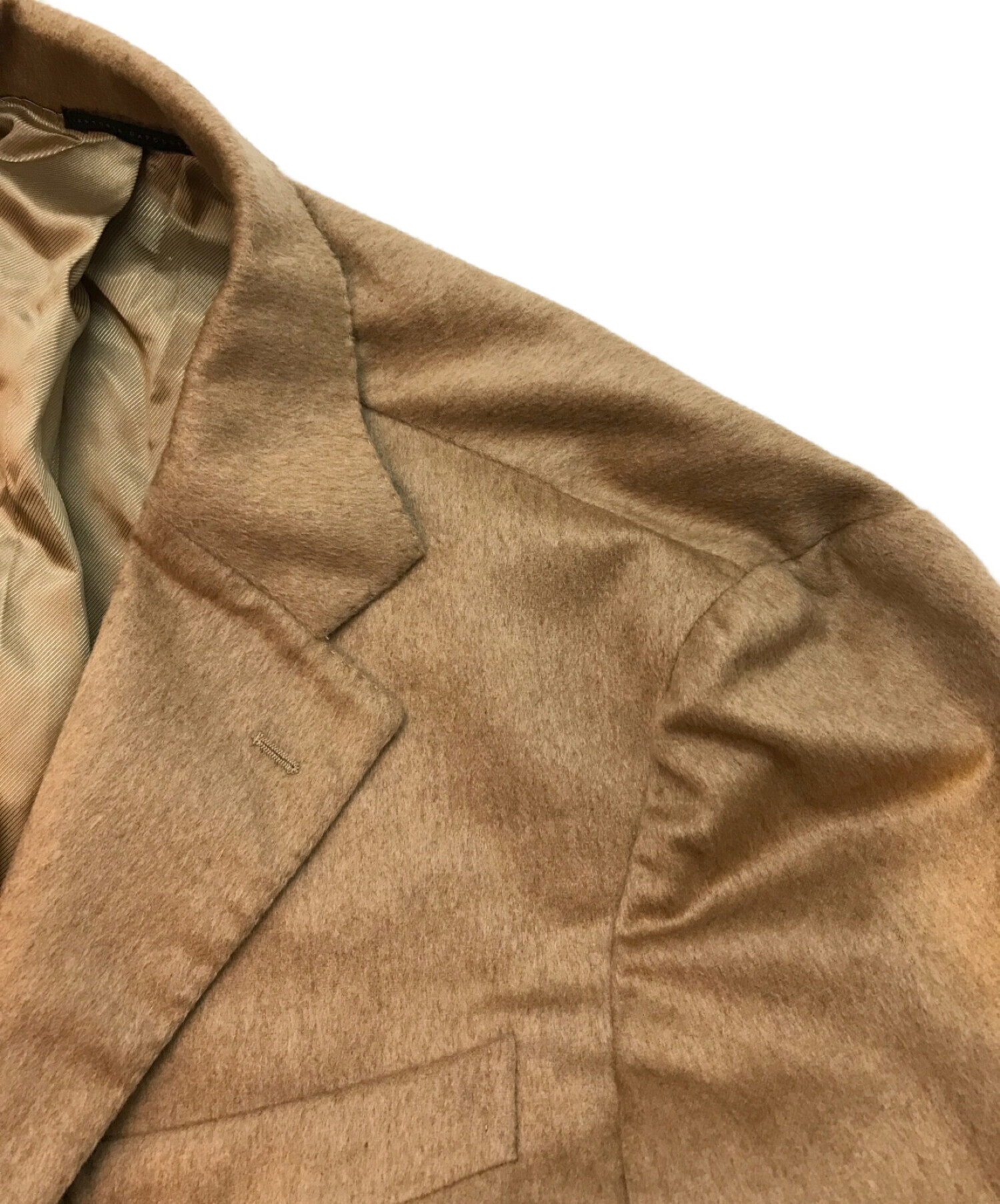 De Petrillo (デペトリロ) カシミヤ100%3Bコート　3B chester coat ベージュ サイズ:46