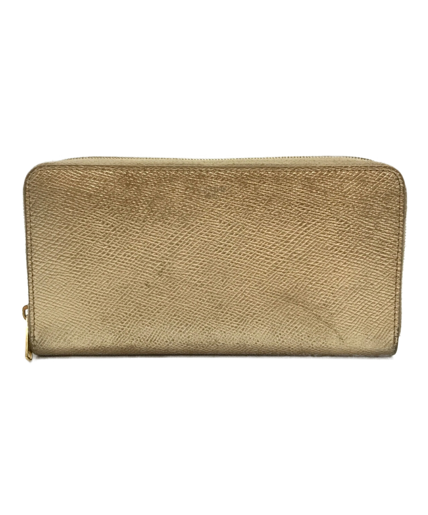 CELINE セリーヌlarge zipped wallet