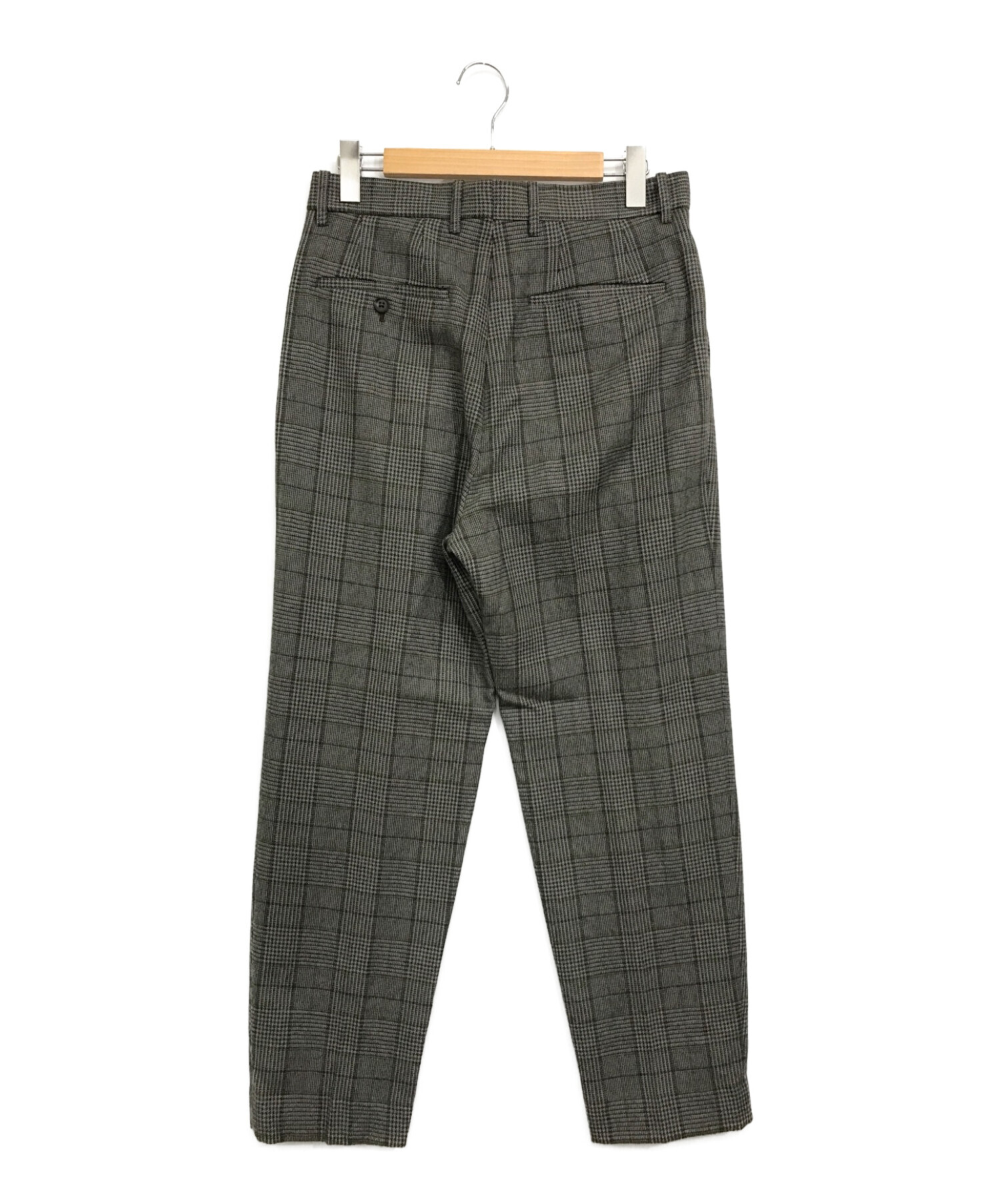 stein WIDE TAPERED TROUSERS sizeM グレー