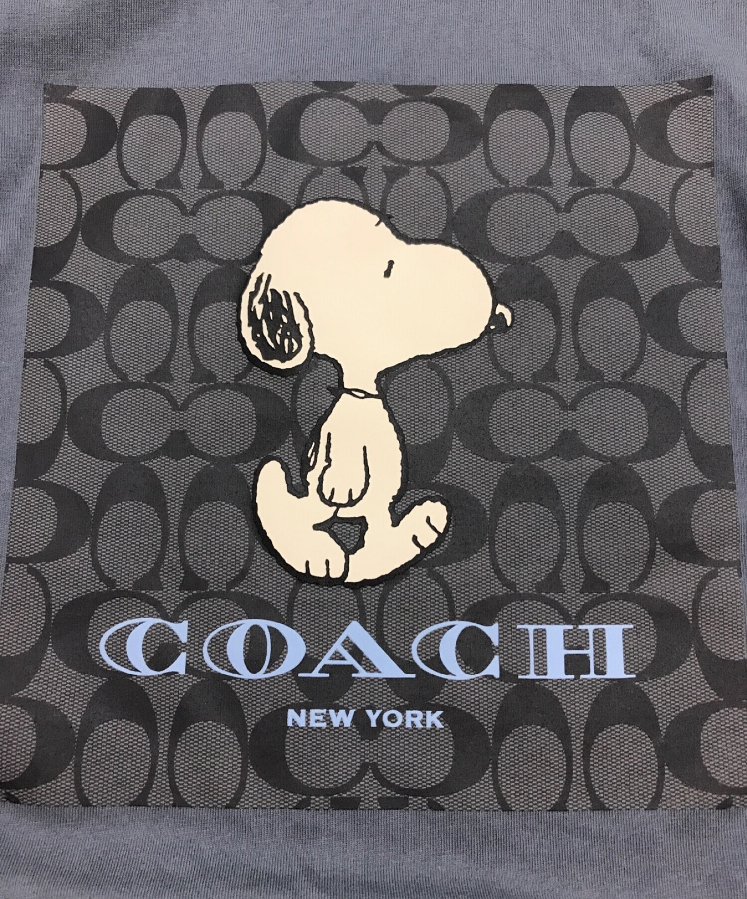 【COACH × PEANUTS】シグネチャー スヌーピー Tシャツ 日本L
