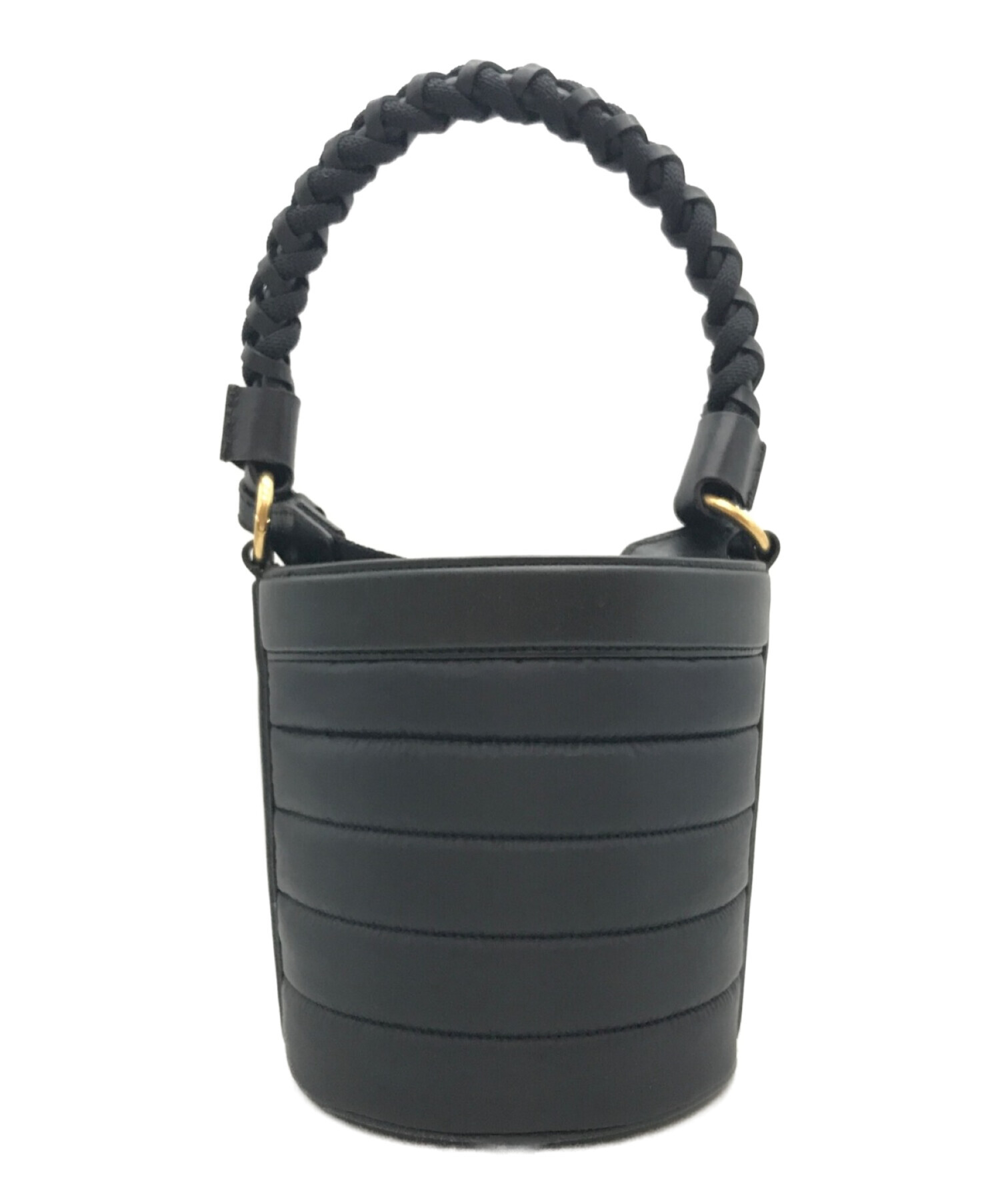 中古・古着通販】MONCLER (モンクレール) leather kaleah small bucket 