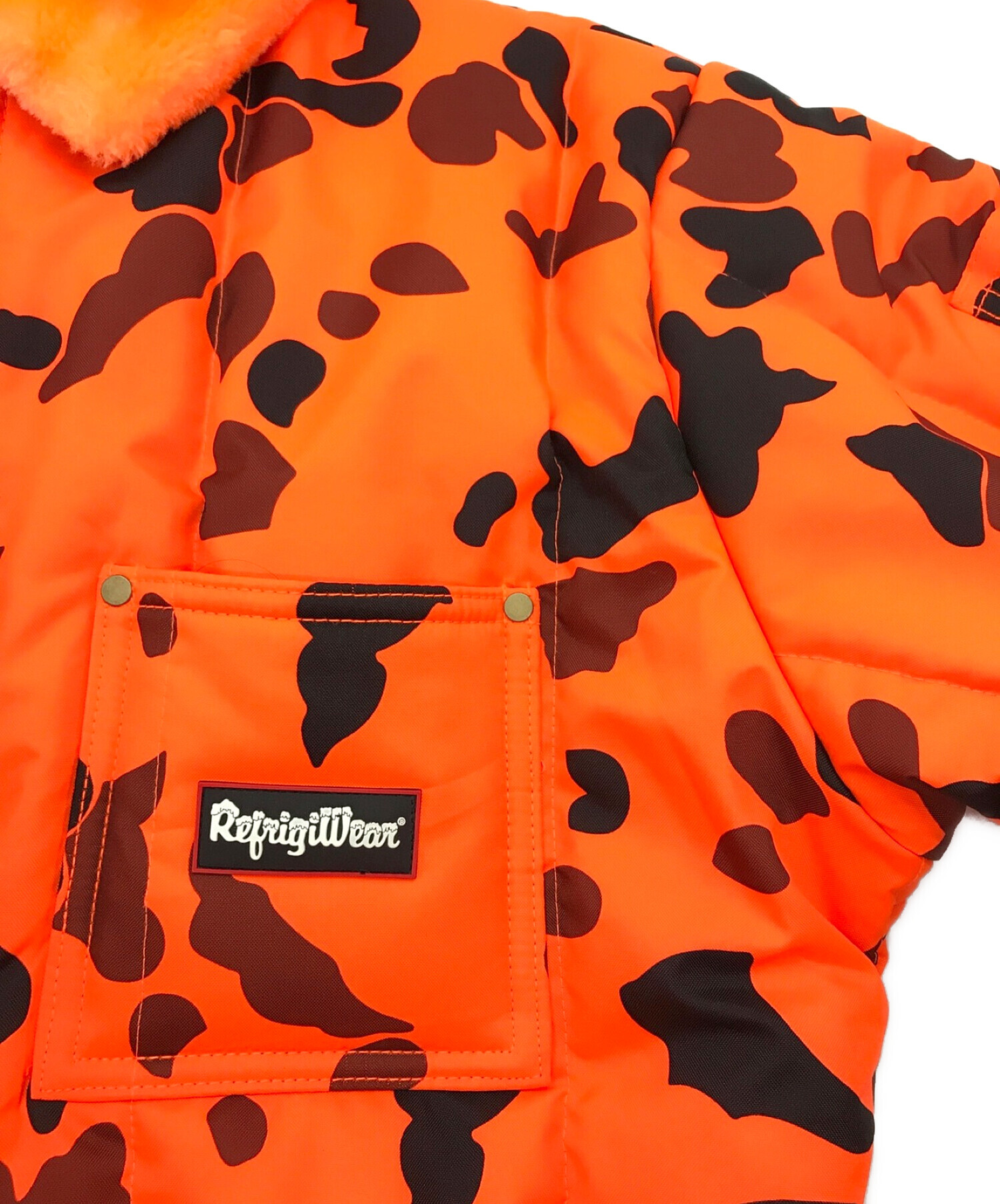 SUPREME (シュプリーム) refrigiwear (リフリッジウェア) Insulated Iron-Tuff Jacket　 インシュレイティド アイロン タフ ジャケット　中綿ジャケット　20AW ベージュ サイズ:XL