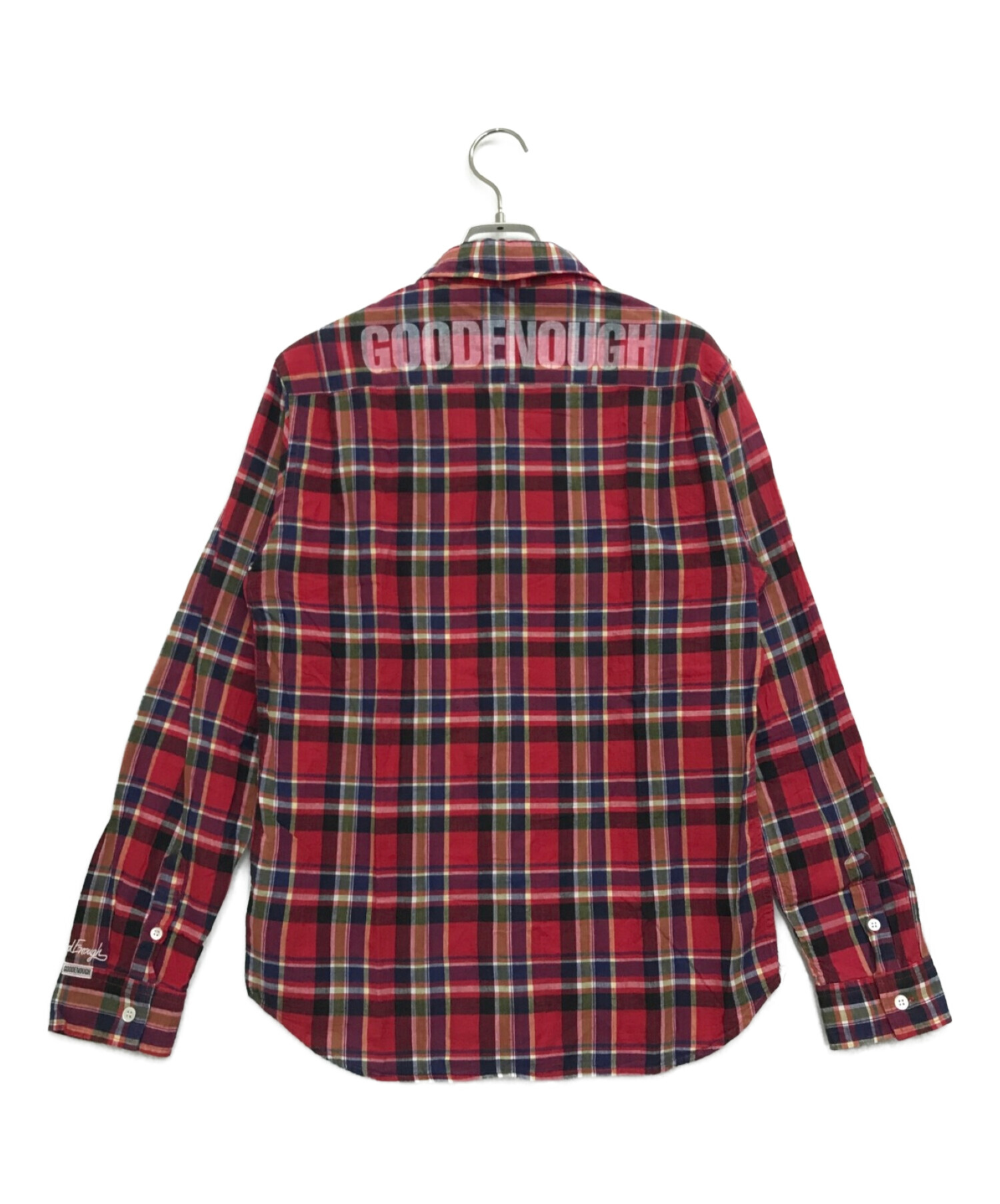 中古・古着通販】GOOD ENOUGH (グッドイナフ) チェックシャツ check 