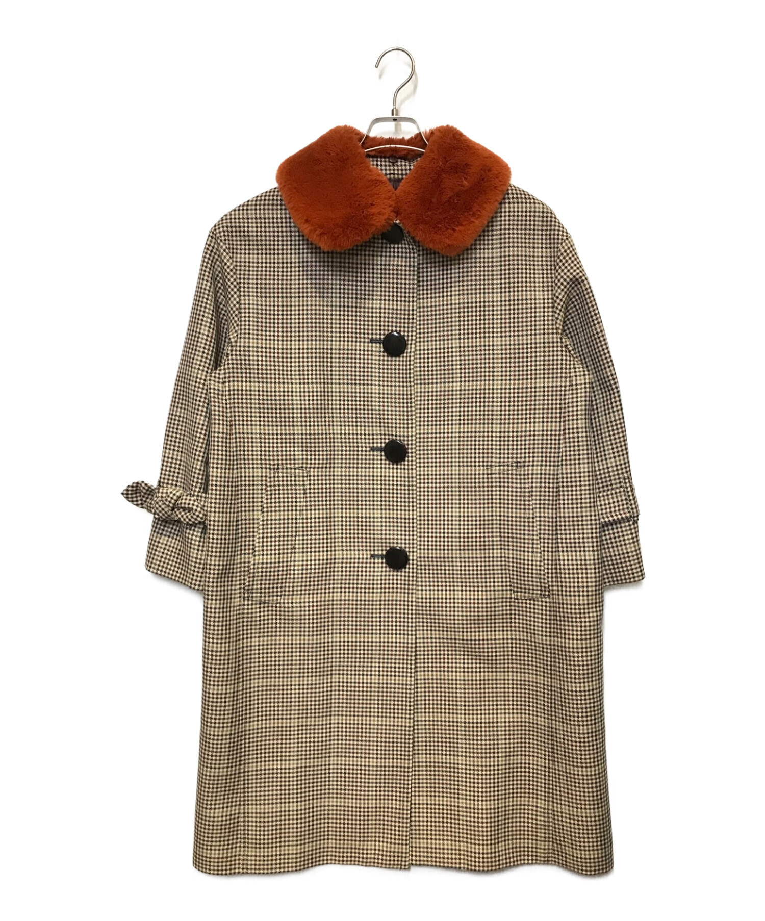 新品 原宿限定 ブルーレーベルクレストブリッジ チェックコート サイズ38