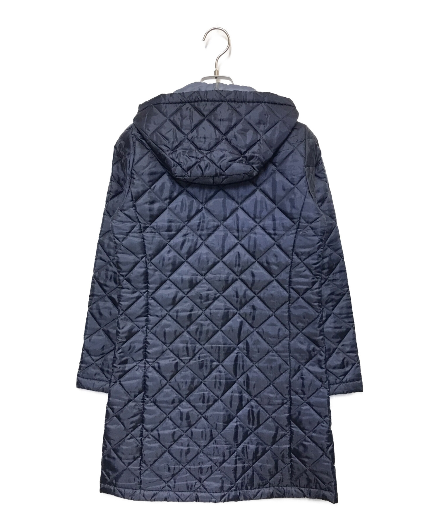 ラベンハム 厳し LAVENHAM キルティングコート ネイビー 36 売買され  