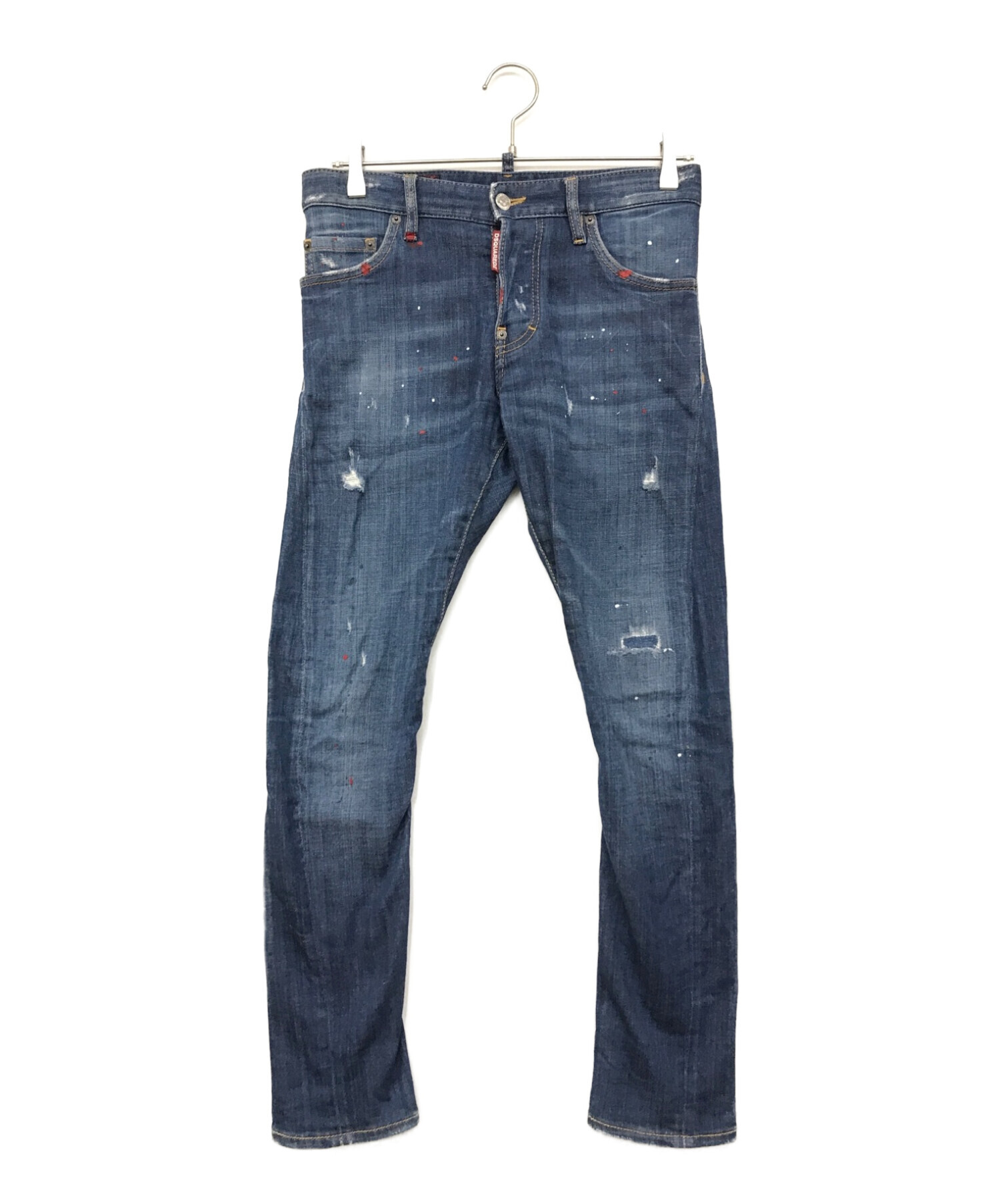 中古・古着通販】DSQUARED2 (ディースクエアード) ペイントデニム 