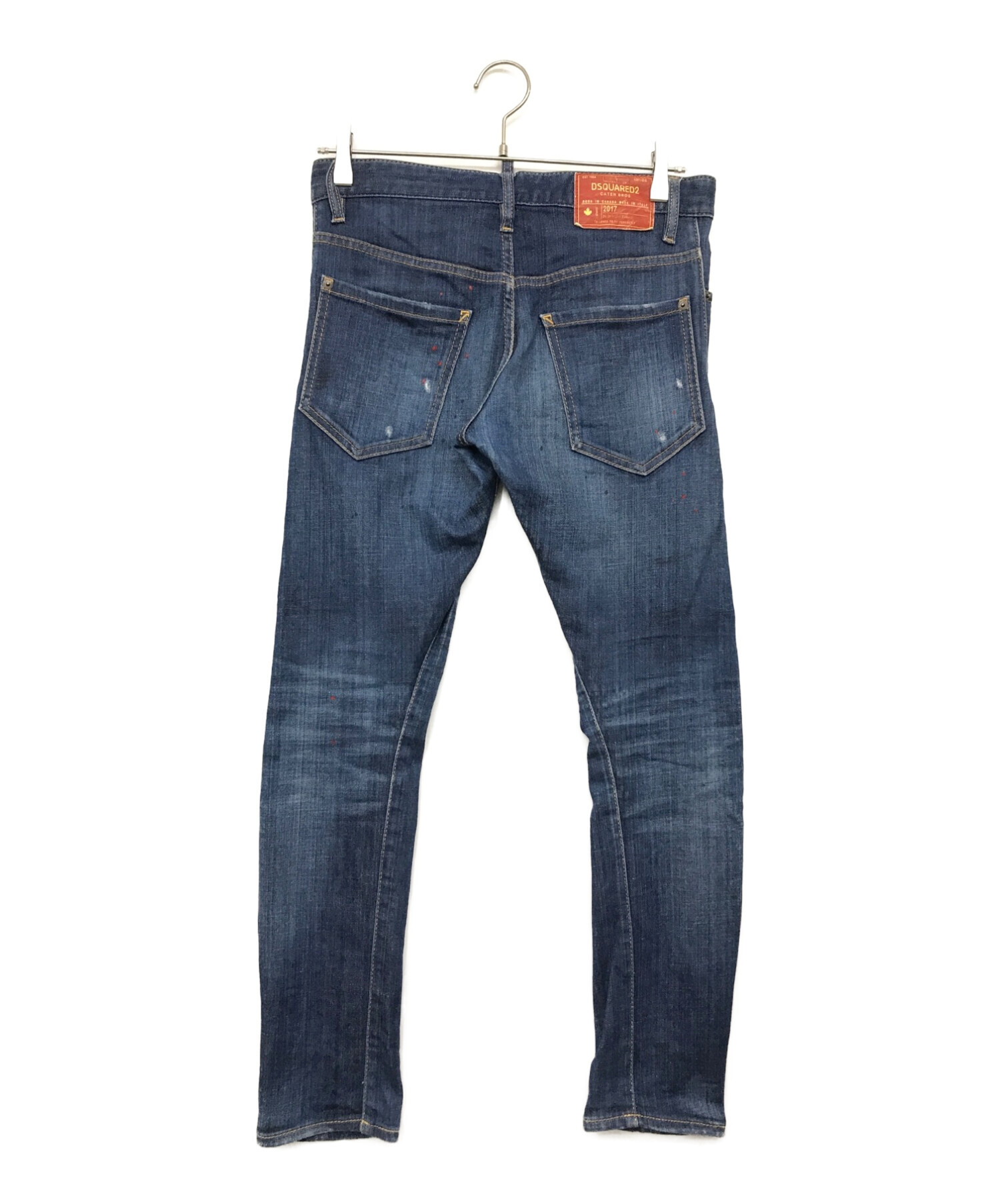 中古・古着通販】DSQUARED2 (ディースクエアード) ペイントデニム 