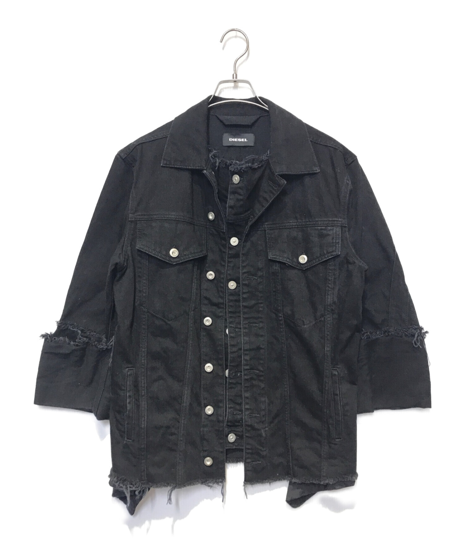 中古・古着通販】DIESEL (ディーゼル) フリルレイヤードデニム 