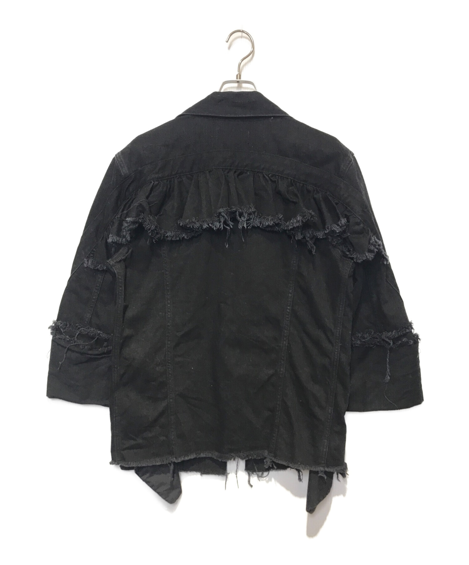 中古・古着通販】DIESEL (ディーゼル) フリルレイヤードデニム 