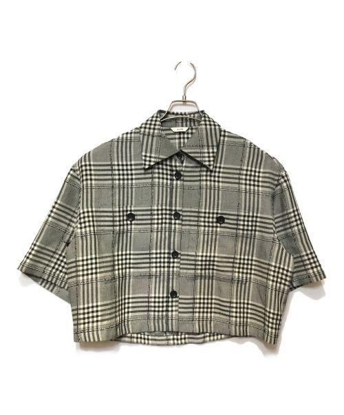 CLANE LOOP LINE CHECK SHORT SHIRT
