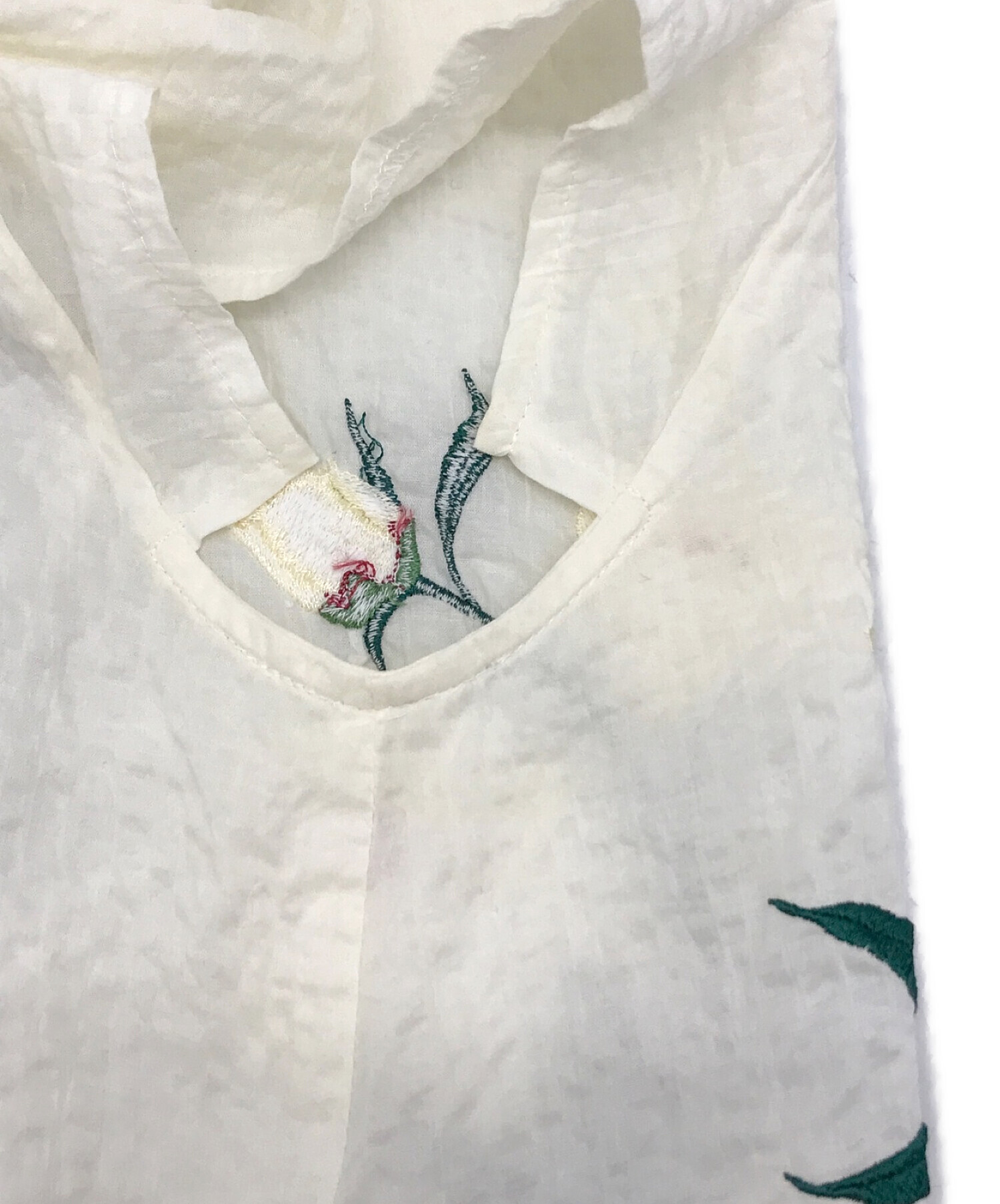 中古・古着通販】iCONOLOGY (イコノロジー) 花を着るブラウス#01【芍薬 