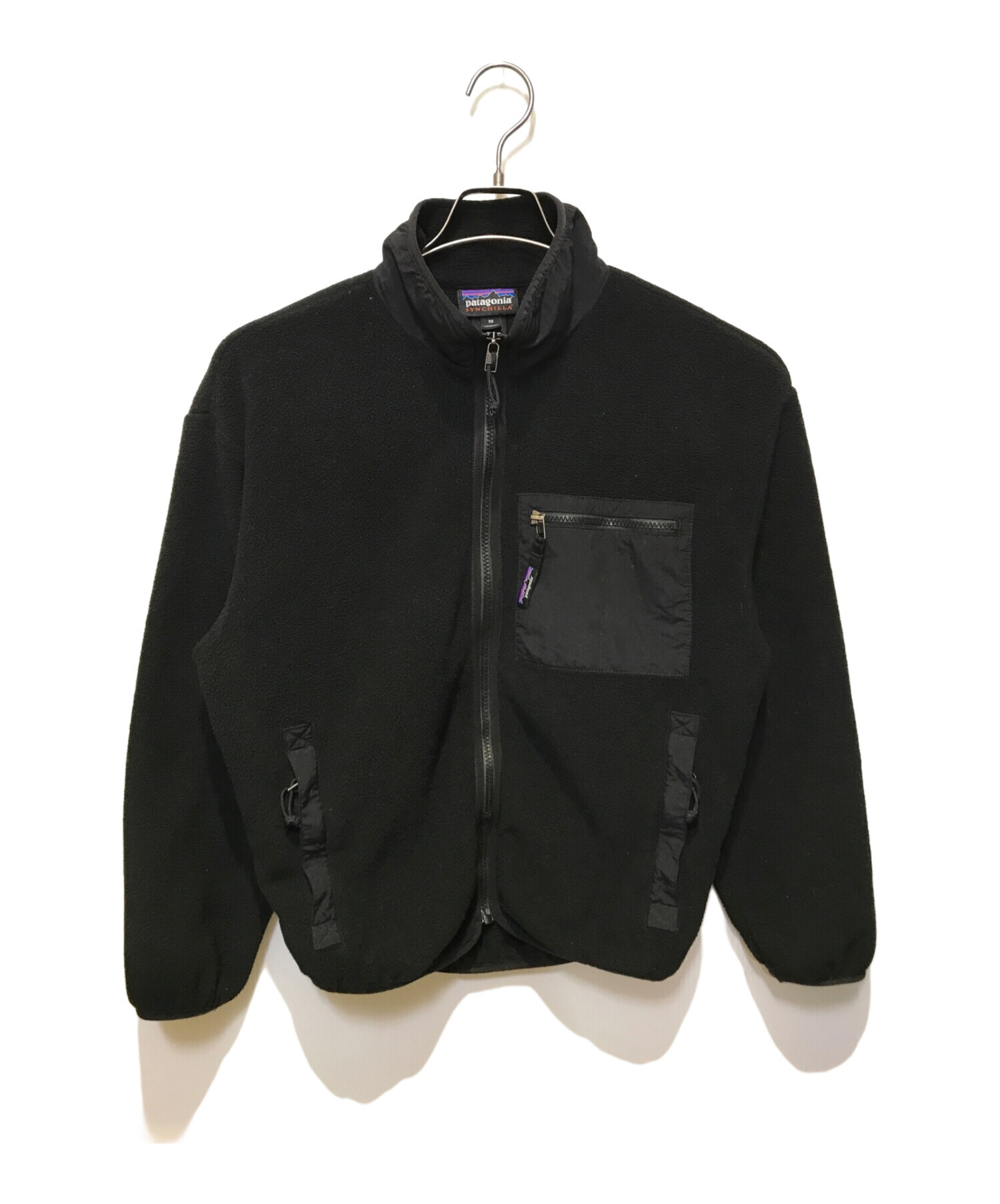 Patagonia シンチラフリースジャケット ブラックジップアップ