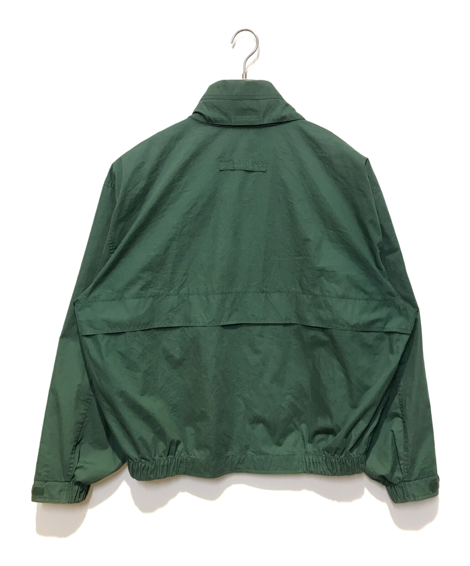 古着◇ロンドンフォグ レザー ウール ブルゾン グリーン メンズXL メンズ 