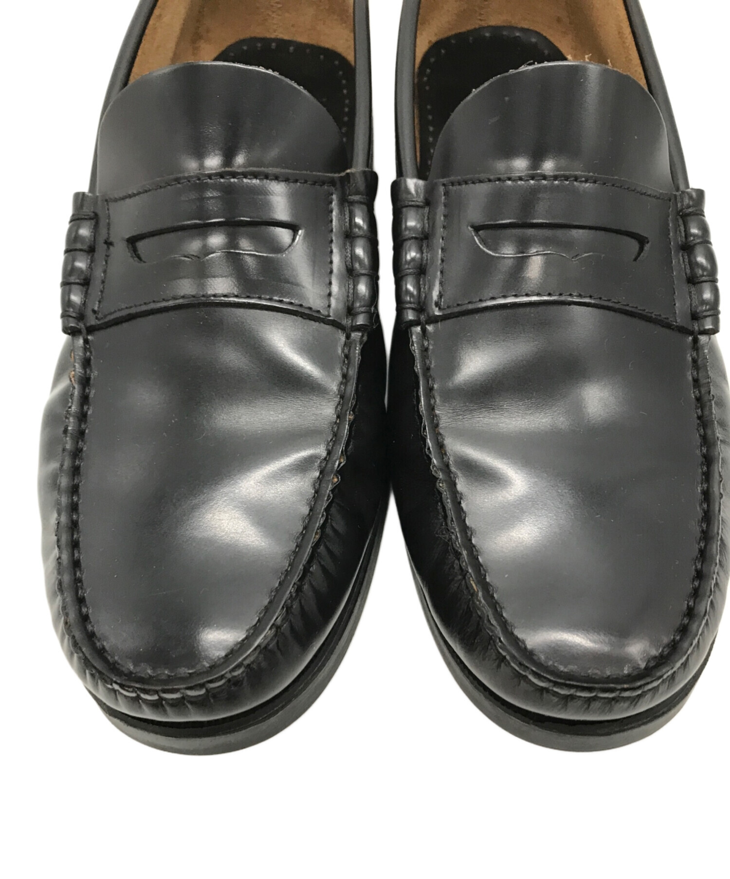 中古・古着通販】PARABOOT (パラブーツ) ローファー ブラック サイズ 
