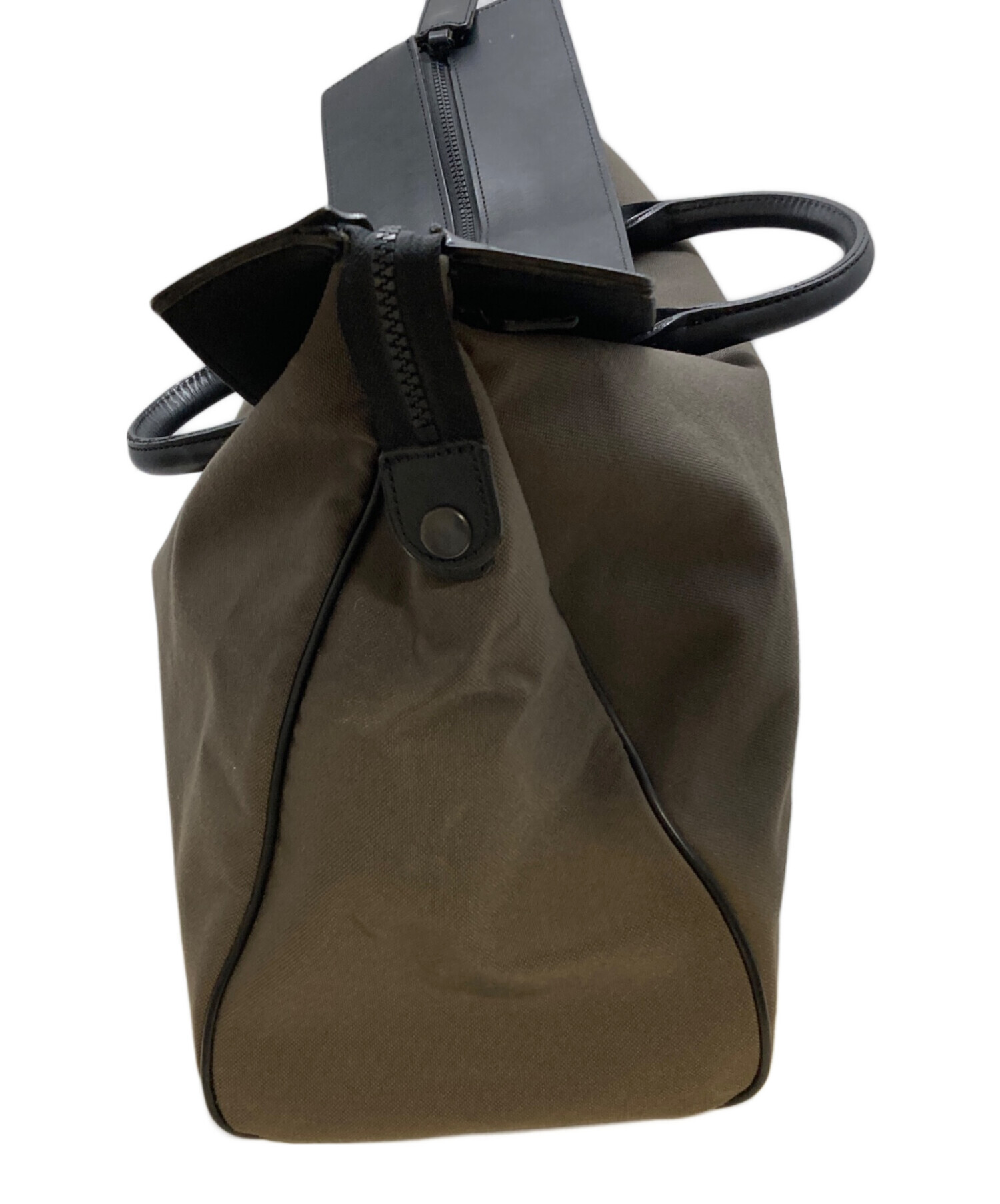 【美品】BARNEYSNEWYORK ボストンバッグ 旅行カバン キャンバス BARNEYS NEWYORK バーニーズニューヨークキャンバスボストンバッグ