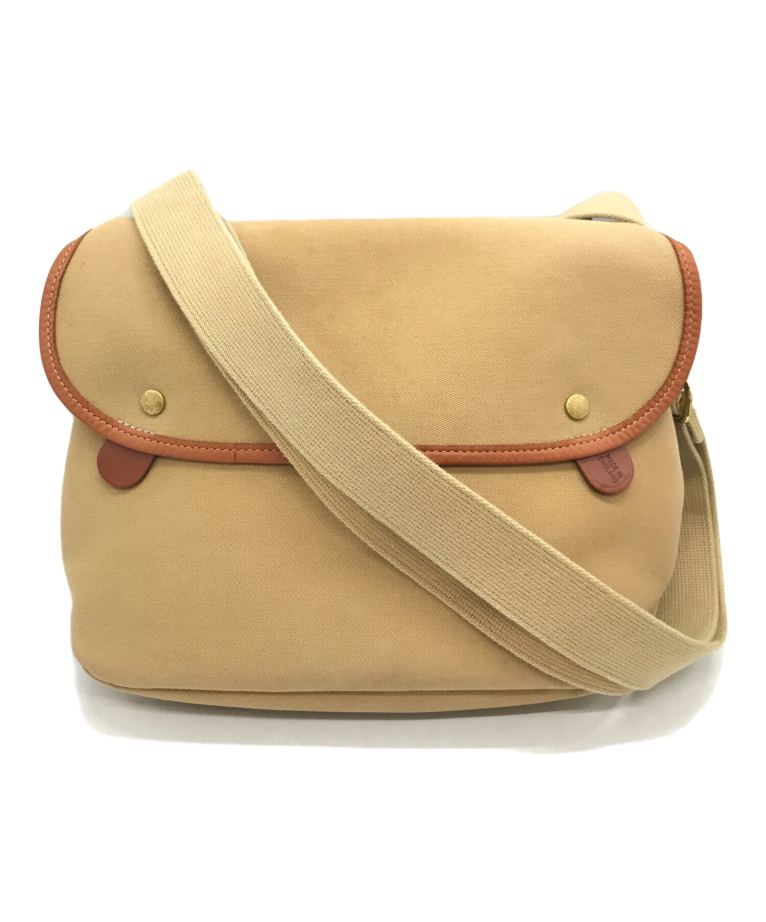 Brady ベージュ　メッセンジャーバッグ Brady メッセンジャーバッグ ベージュ ブレディ ベージュ バッグ 中古