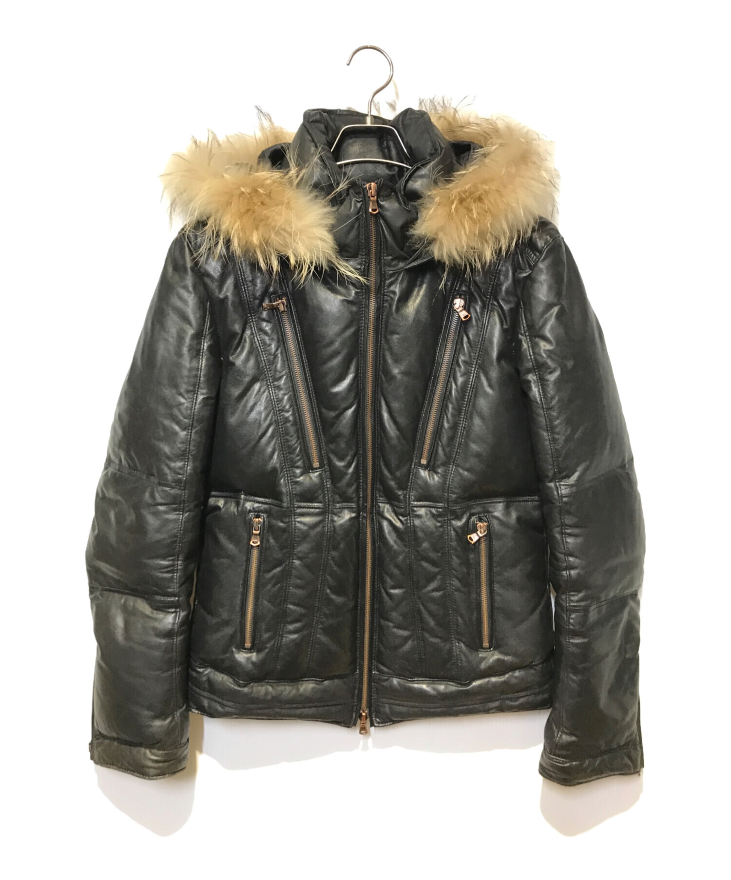 ファー襟、レザージャケット 中古・古着通販】TORNADO MART