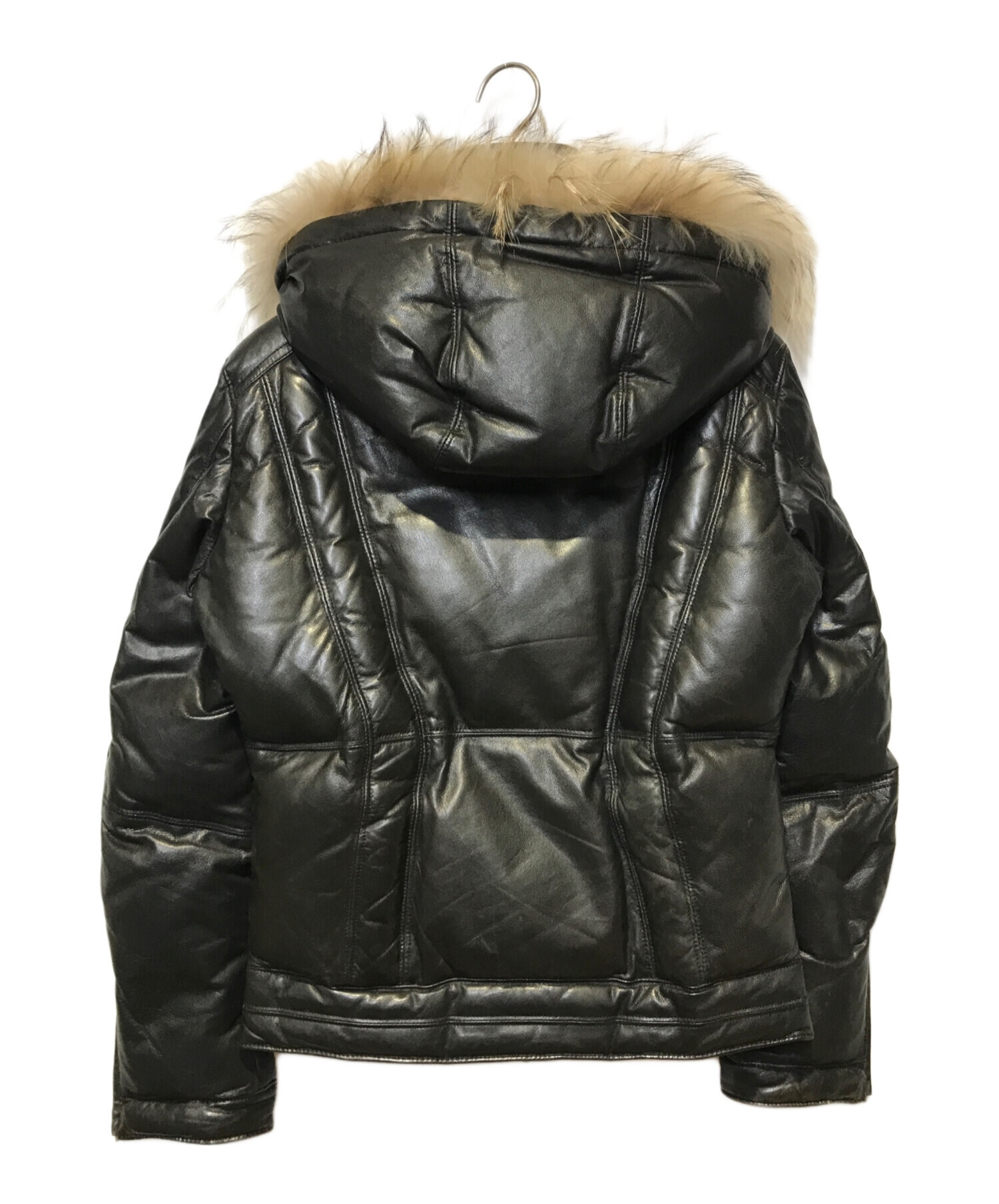 TORNADOMART トルネードマート リアルファー付レザーダウンジャケット