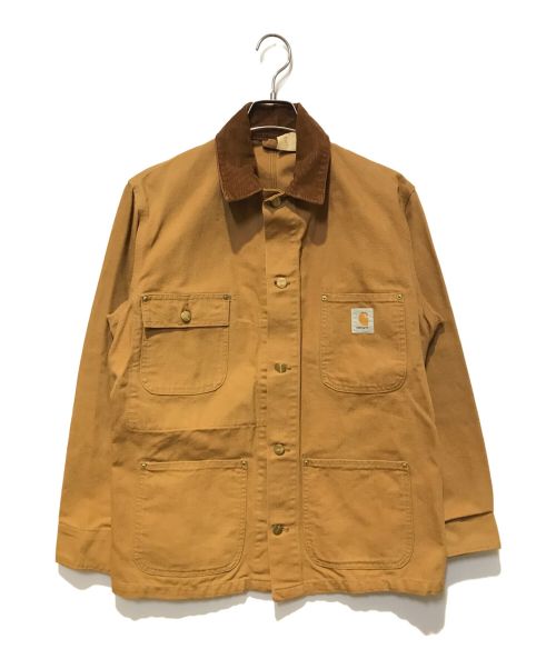 carhartt カバーオール ベージュ ペイントデザイン｜ファッション