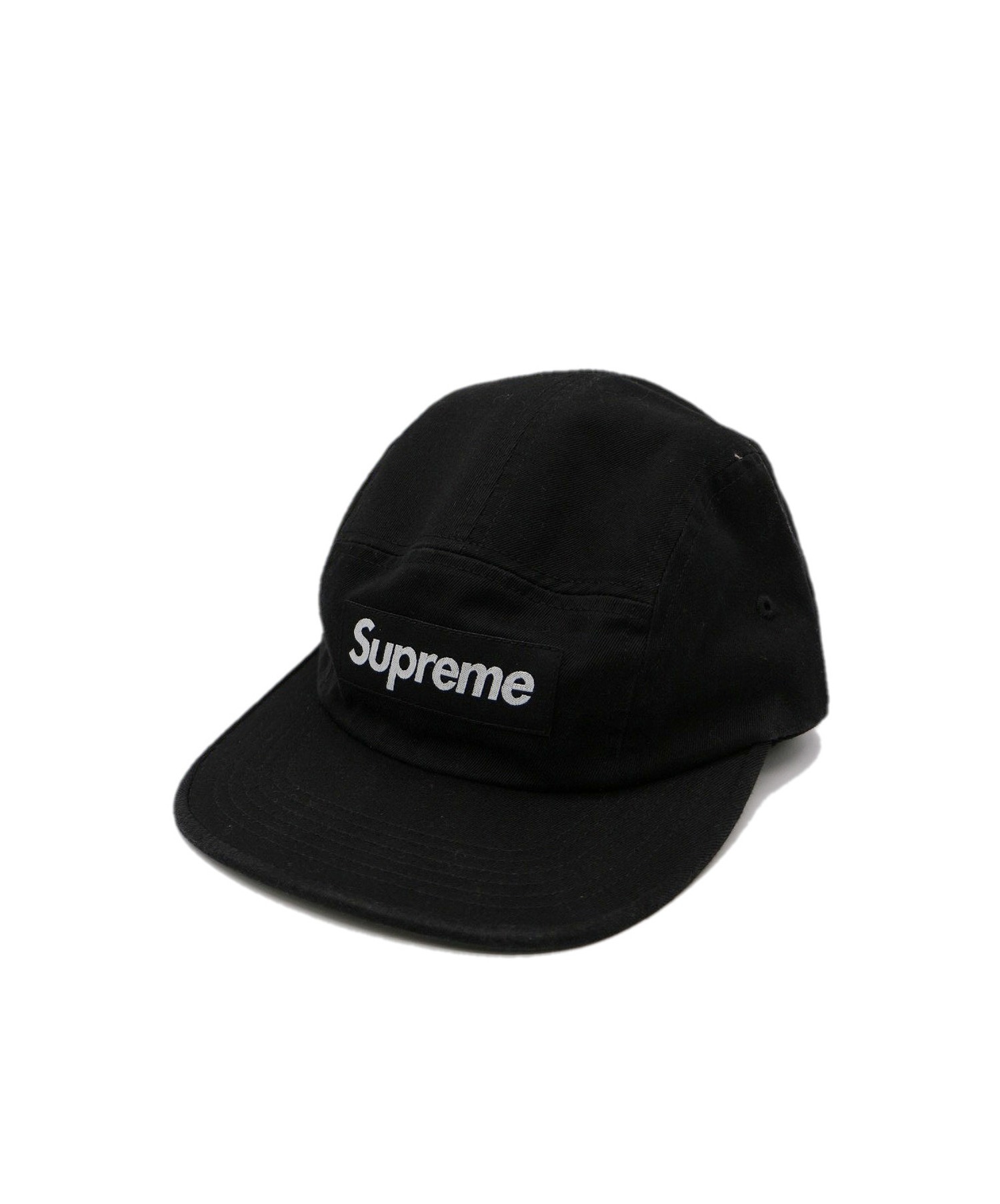 Supreme (シュプリーム) Box Logo Camp Cap ブラック