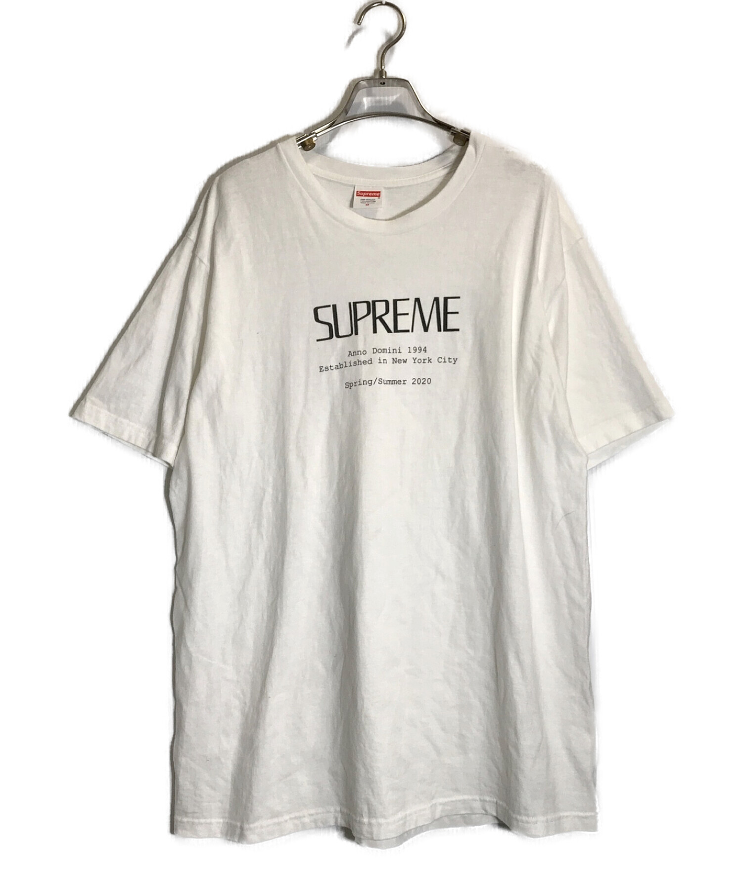 SUPREME (シュプリーム) anno domini tee/アンノドミニtシャツ ホワイト サイズ:M