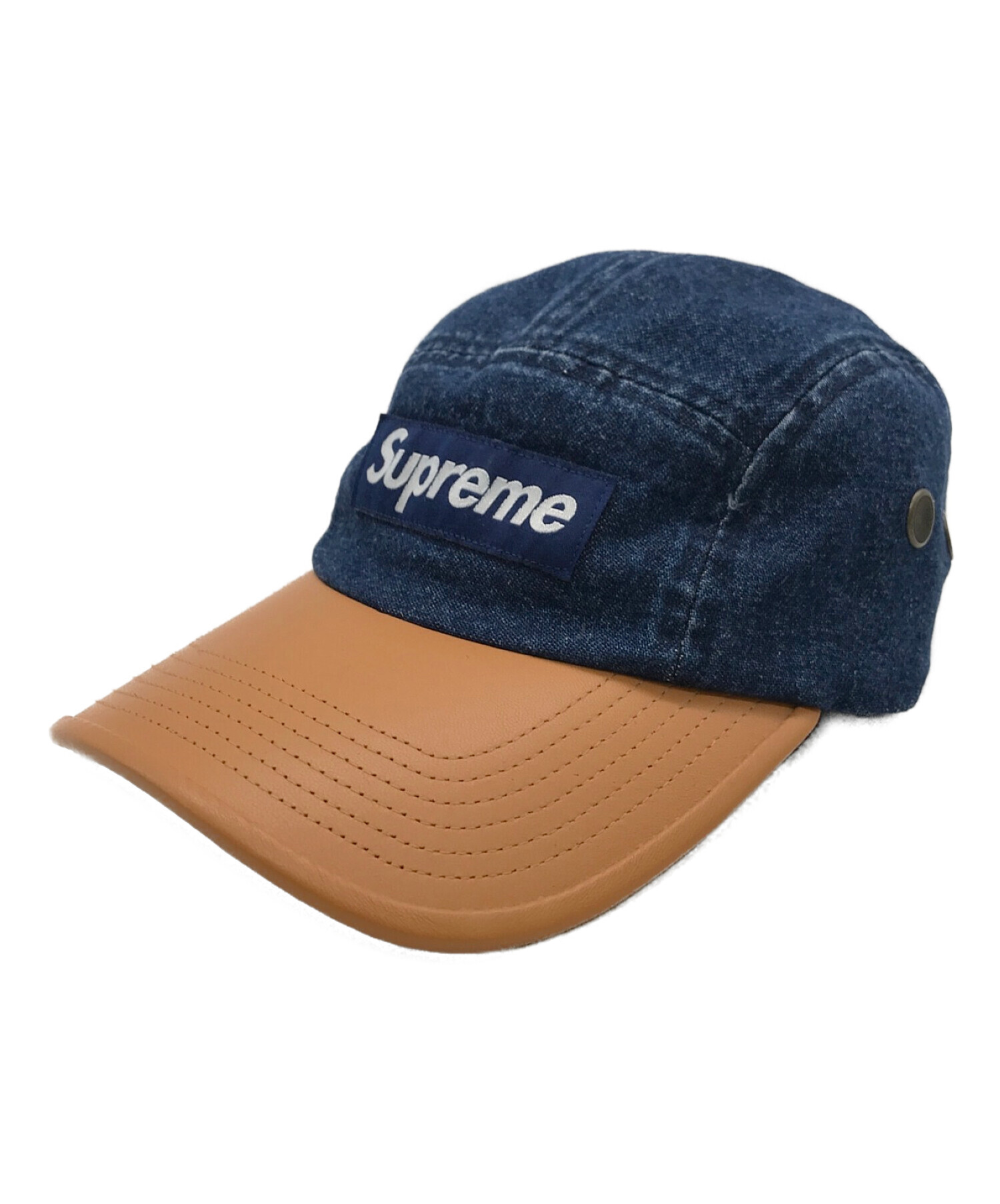 Supreme 2-tone denim camp cap