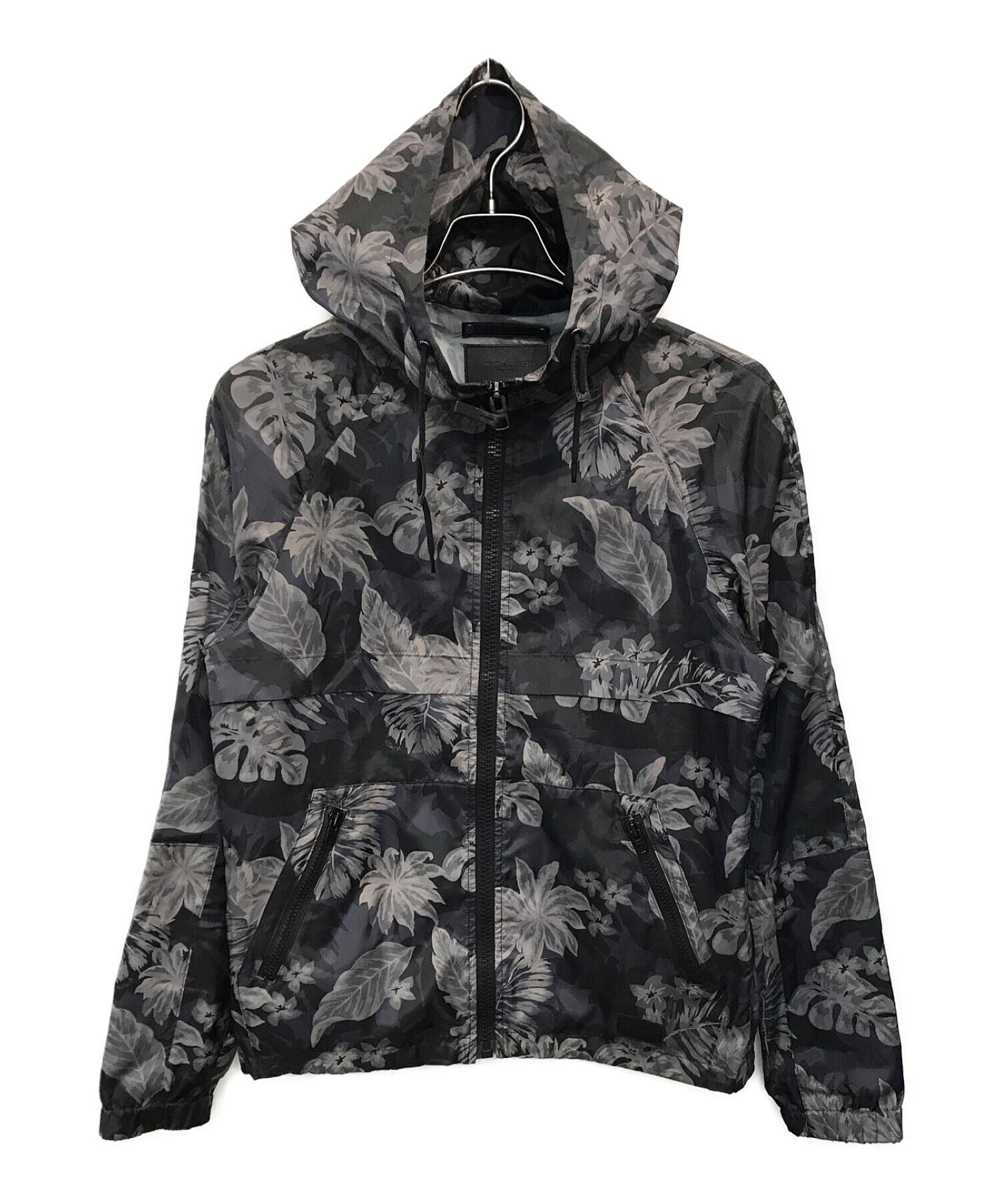 中古・古着通販】COACH (コーチ) ナイロンリーフプリントジャケット 