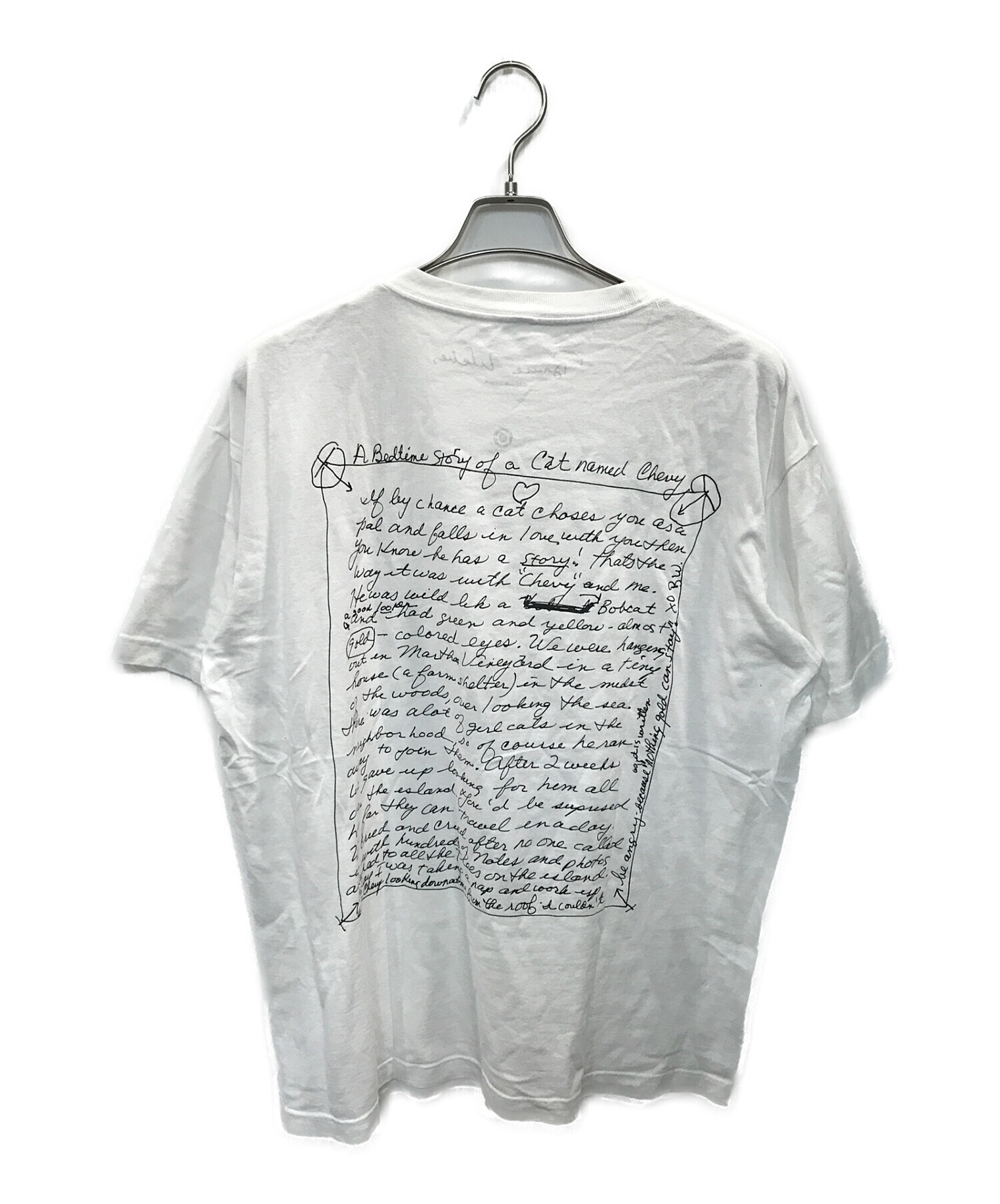 BRUCE WEBER (ブルース・ウェバー) BIOTOP (ビオトープ) 10c (テンシー) Anniversary Photo  T-shirts ホワイト サイズ:XL