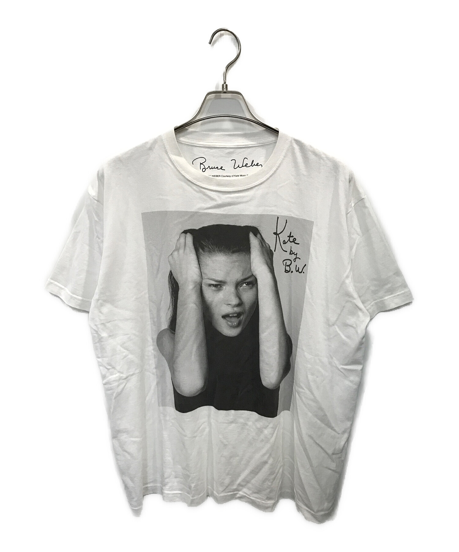 BRUCE WEBER (ブルース・ウェバー) BIOTOP (ビオトープ) 10C (テンシー) 10周年記念Photo T-Shirts ホワイト  サイズ:XL