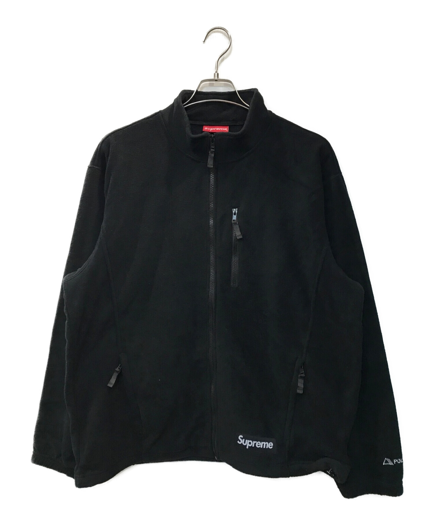 Supreme (シュプリーム) Polartec Zip Jacket ブラック サイズ:LARGE