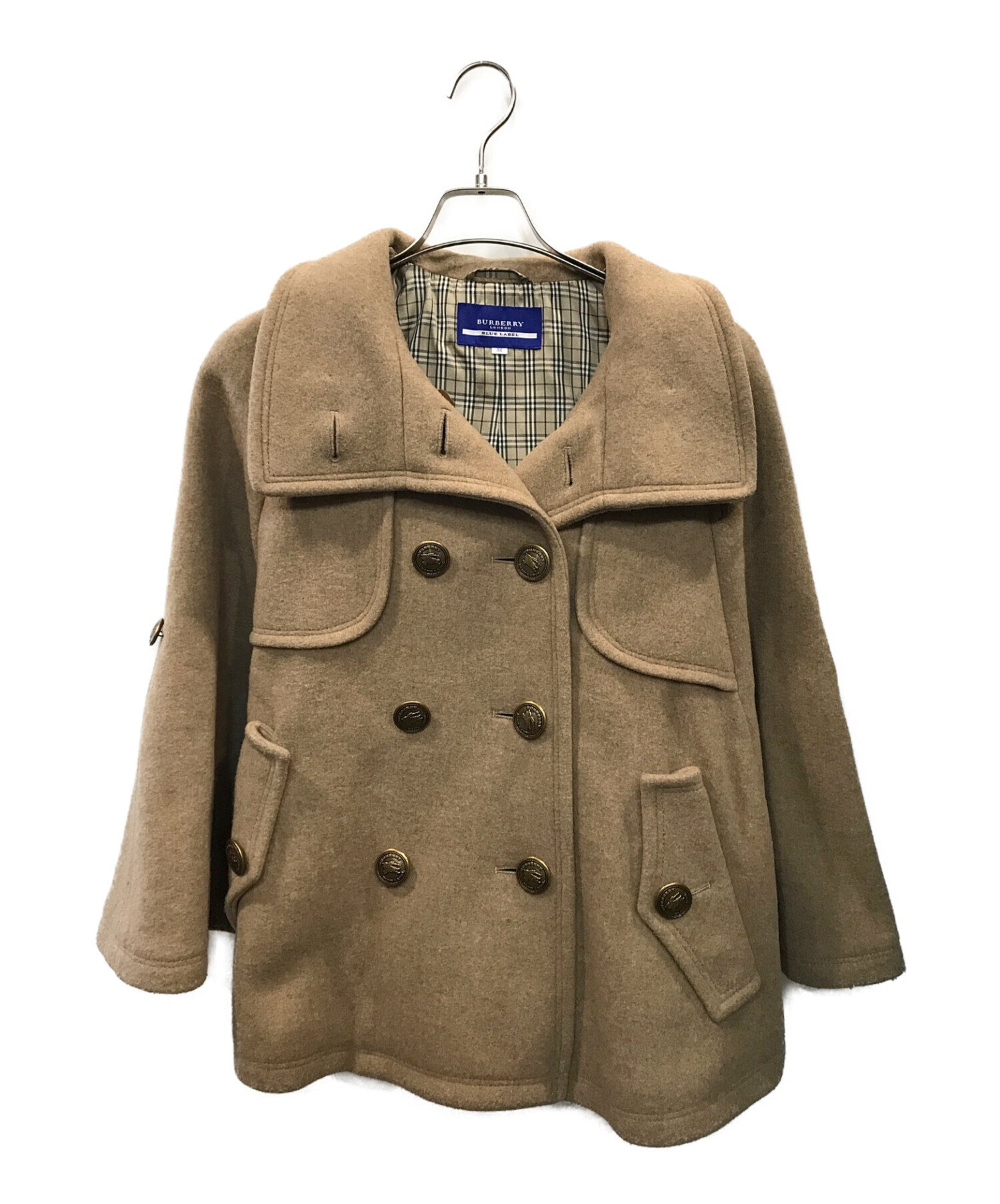 BURBERRY BLUE LABEL ケープコート 38