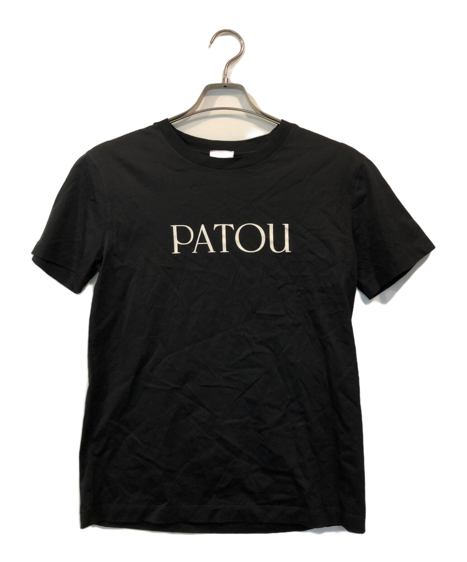 PATOU オーガニックコットン パトゥロゴTシャツ PATOUストール レディース