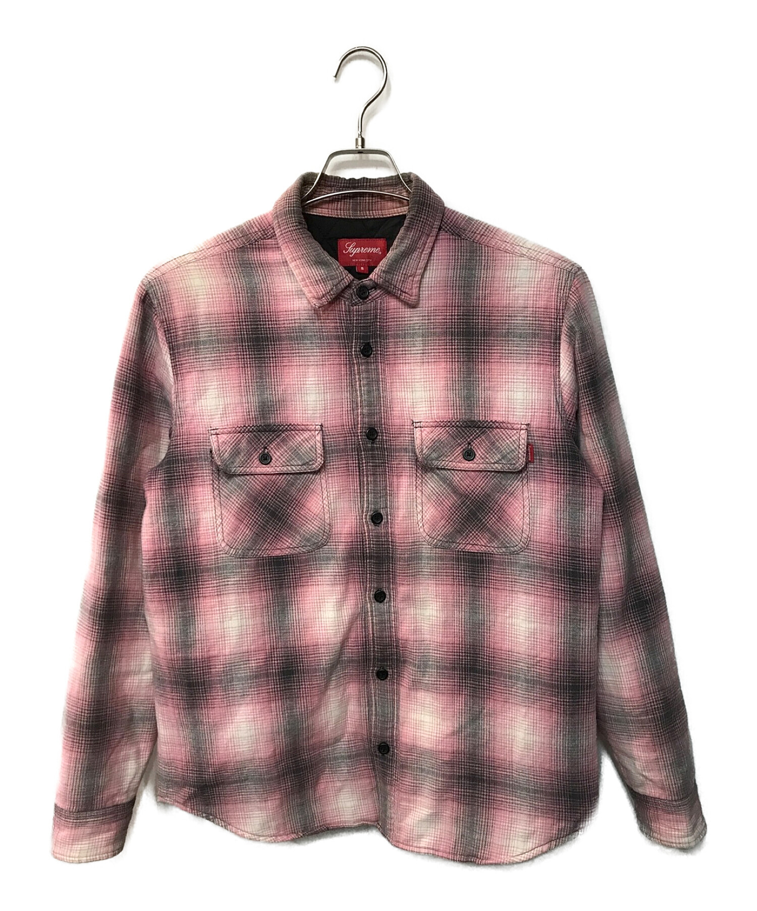 中古・古着通販】SUPREME (シュプリーム) 16AW QUILTED SHADOW PLAID 