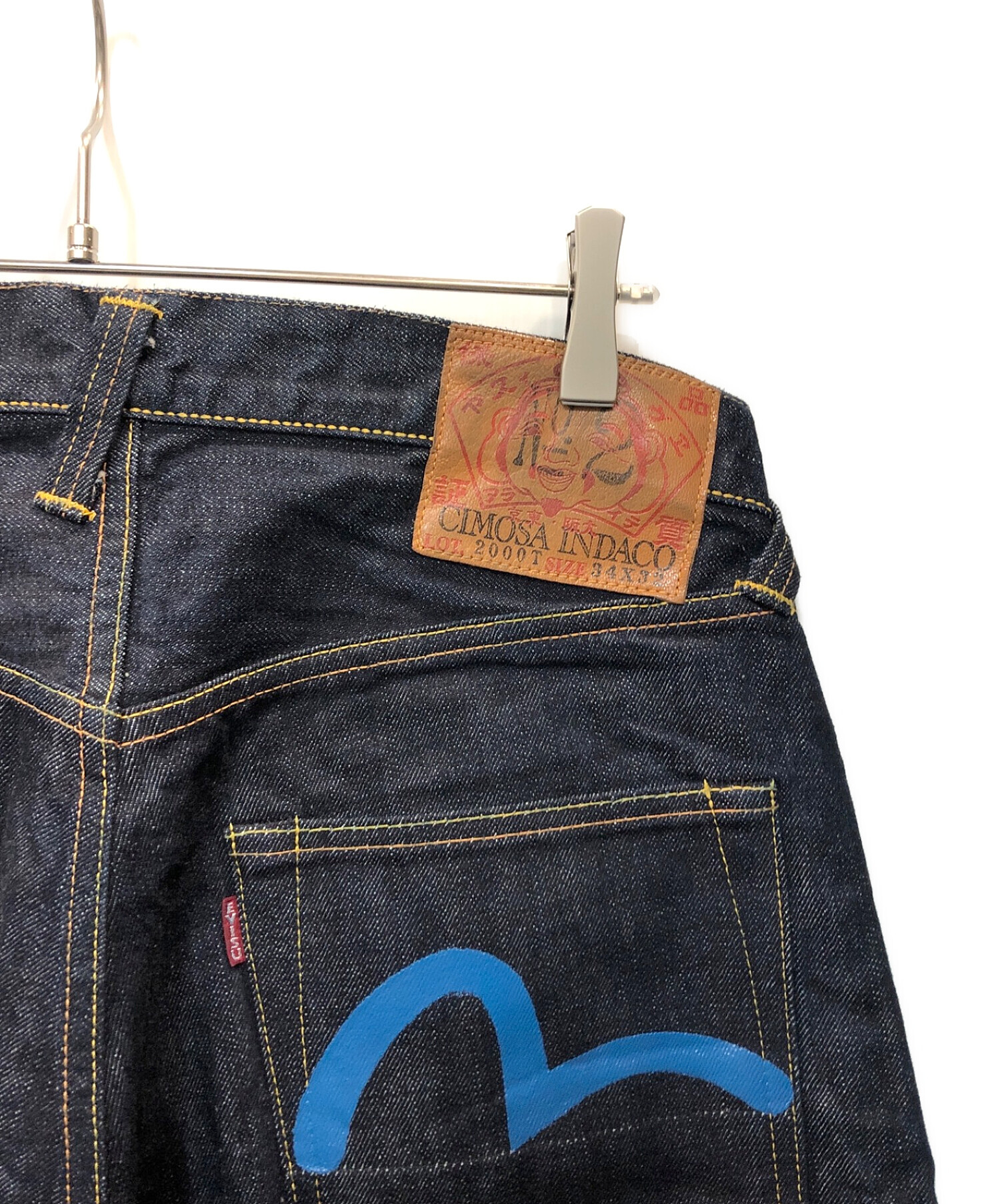 中古・古着通販】EVISU (エビス) 2000Tデニムパンツ インディゴ サイズ 