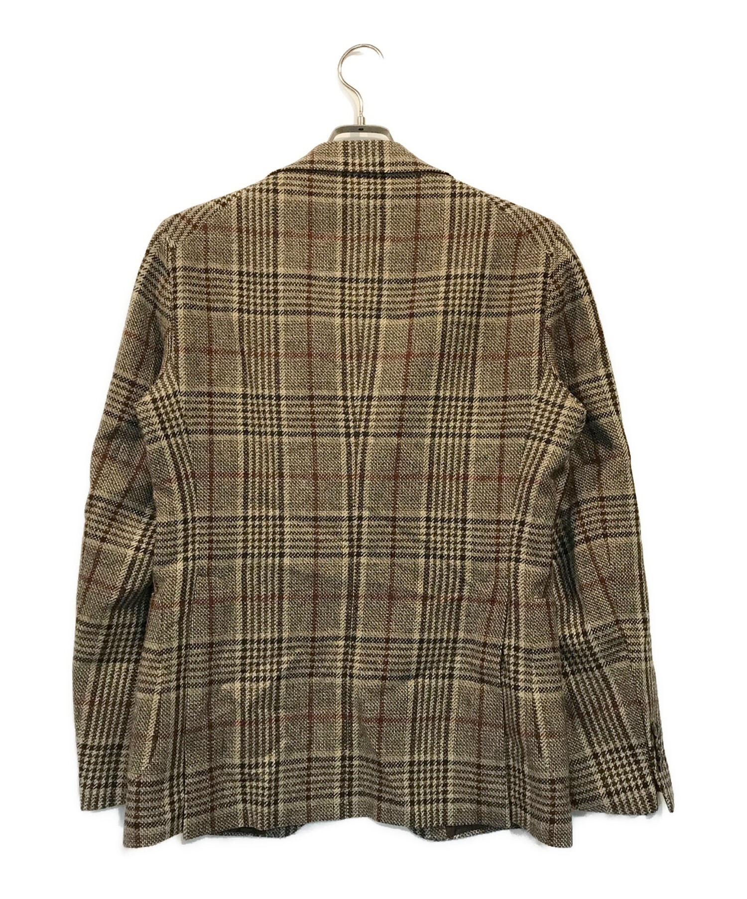 タリアトーレ　モンテカルロ　イタリア製　ブラウン テーラードジャケット タリアトーレ モンテカルロ イタリア製 ブラウン テーラードジャケット