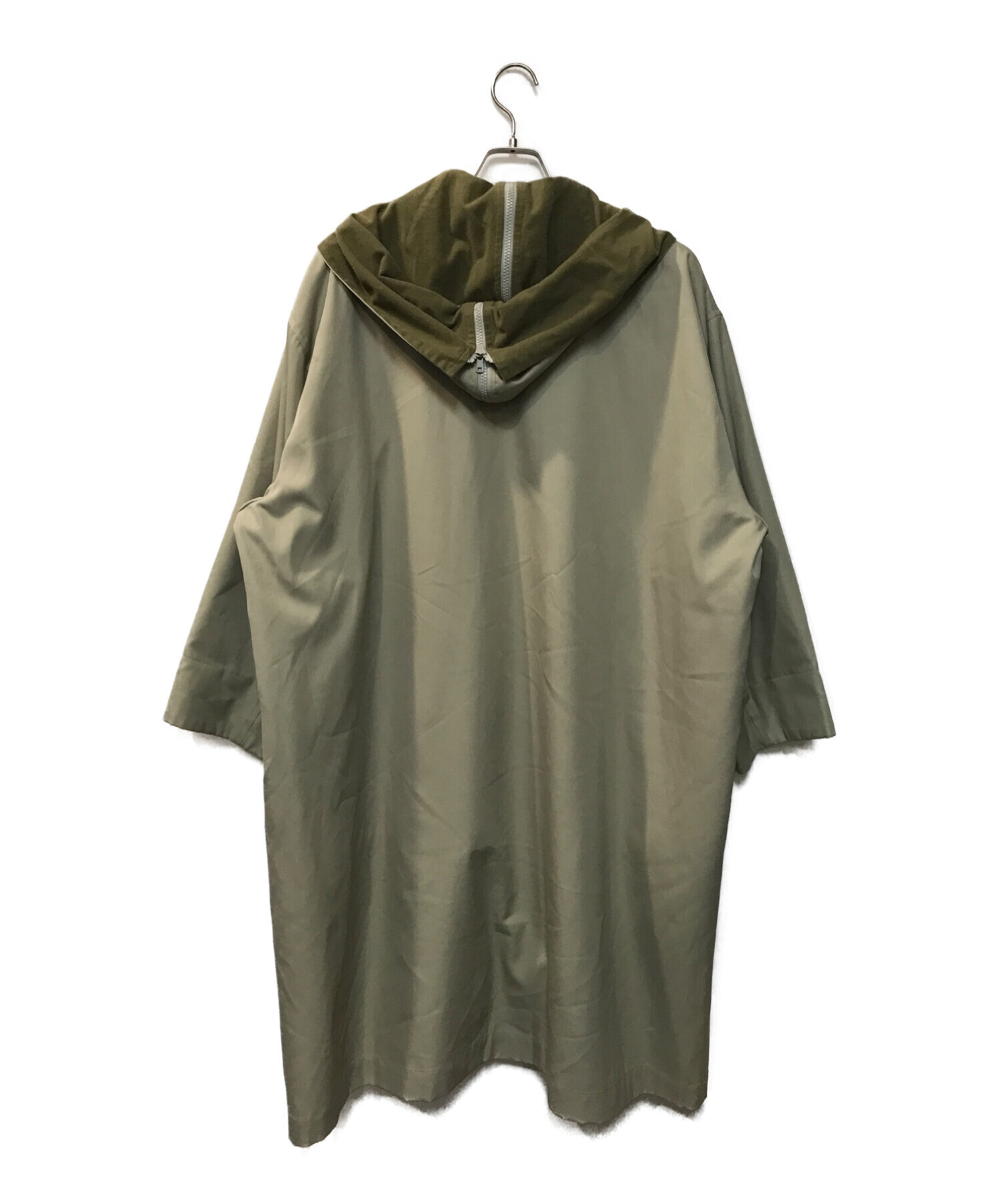 中古・古着通販】ISSEY MIYAKE (イッセイミヤケ) WIND COAT ベージュ  
