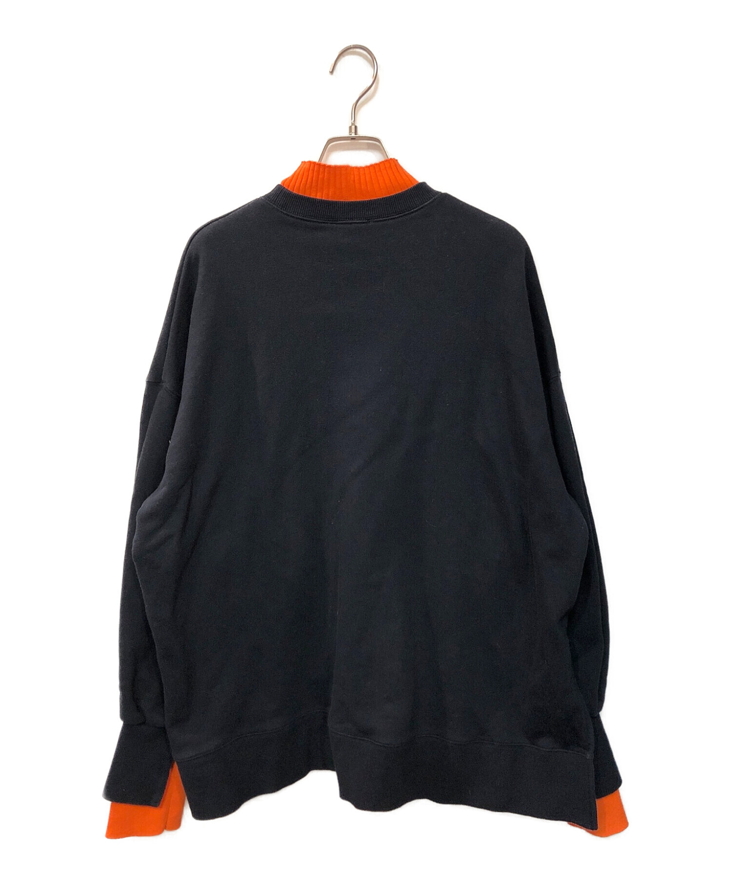 中古・古着通販】nagonstans (ナゴンスタンス) layered-neck pullover 