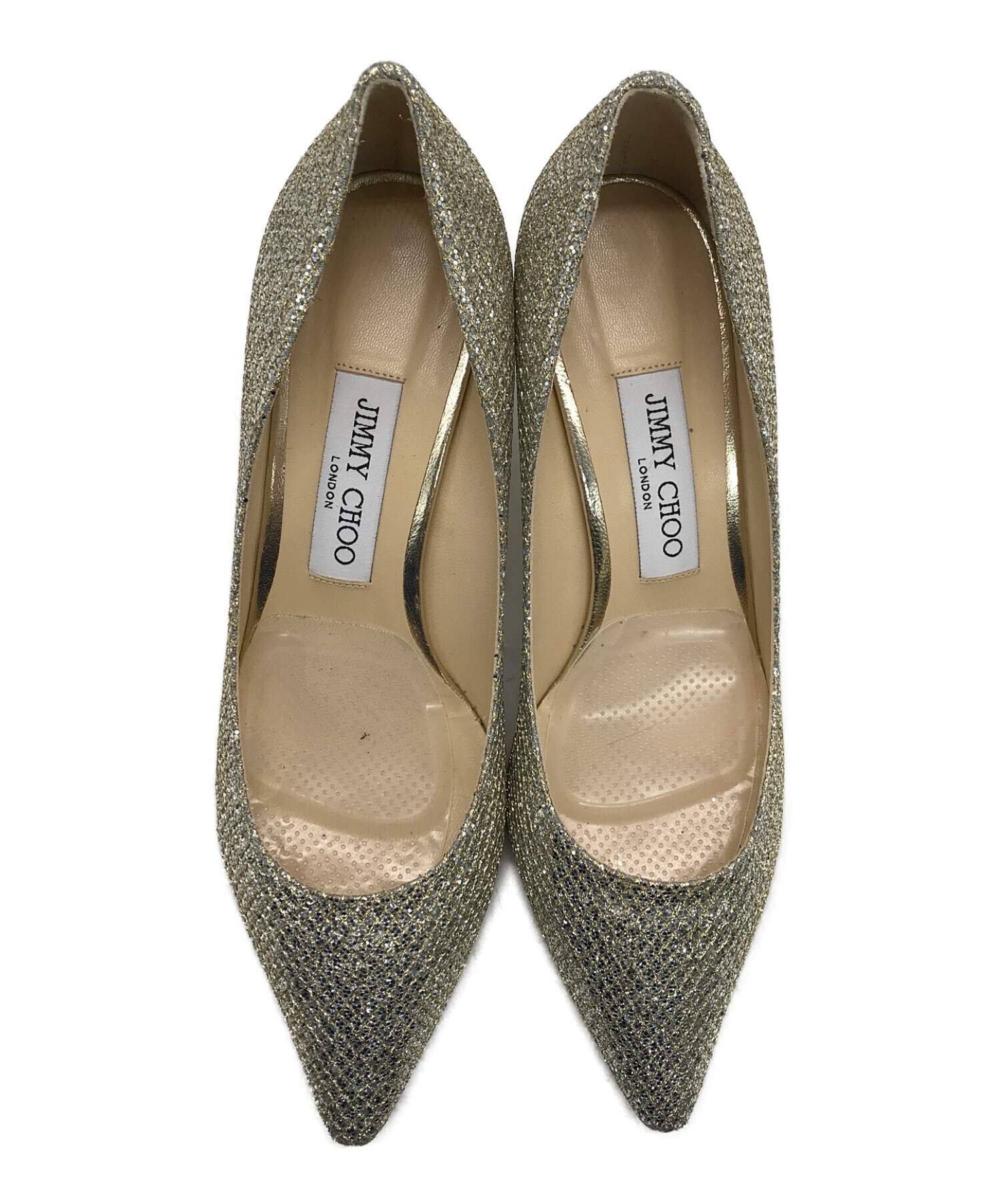 jimmychoo lame glitter ジミーチュウ ハイヒール 38 jimmychoo lame glitter ジミーチュウ ハイヒール 38