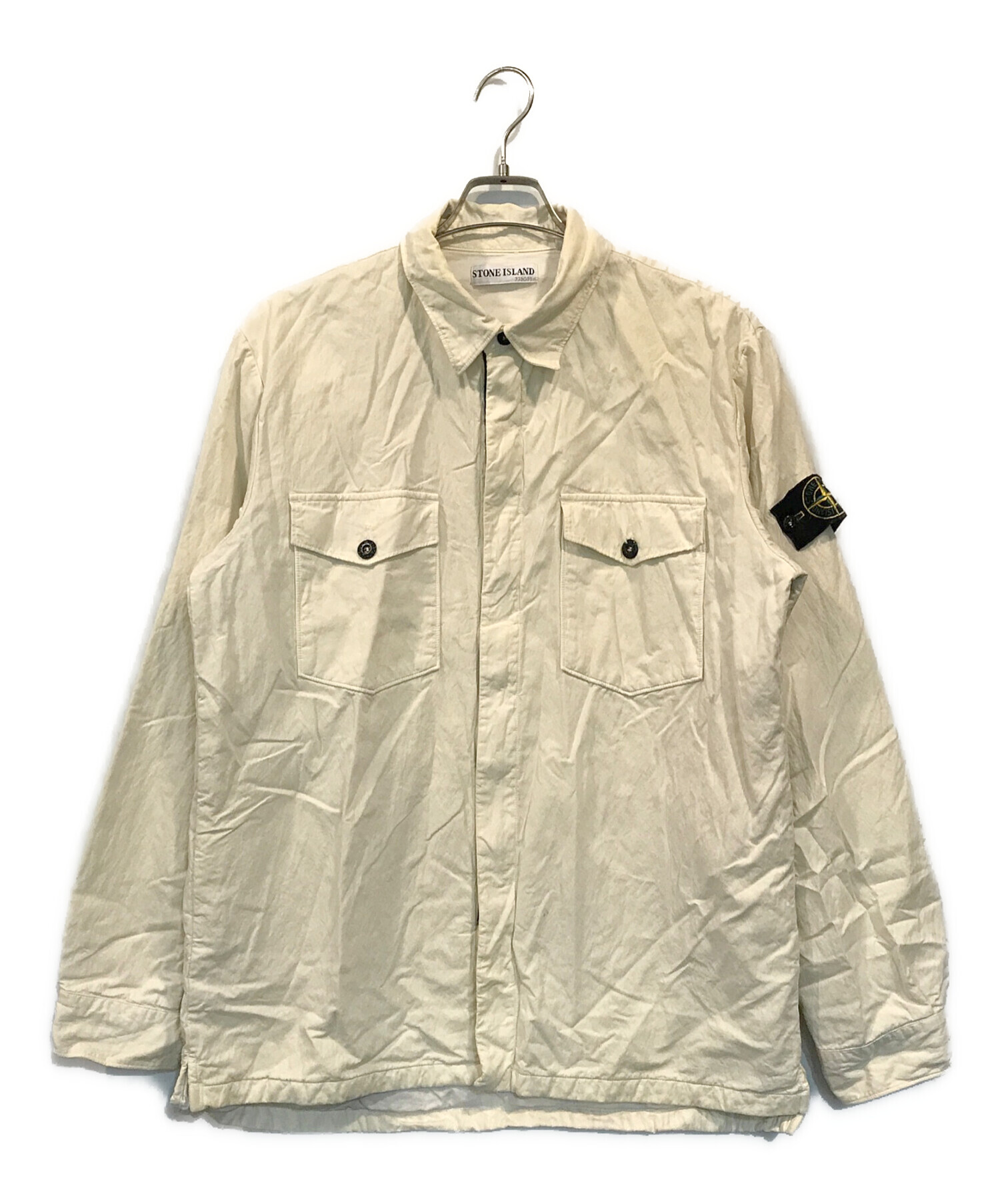 STONE ISLAND ブルゾン（その他） M オフホワイト 【古着】【中古 