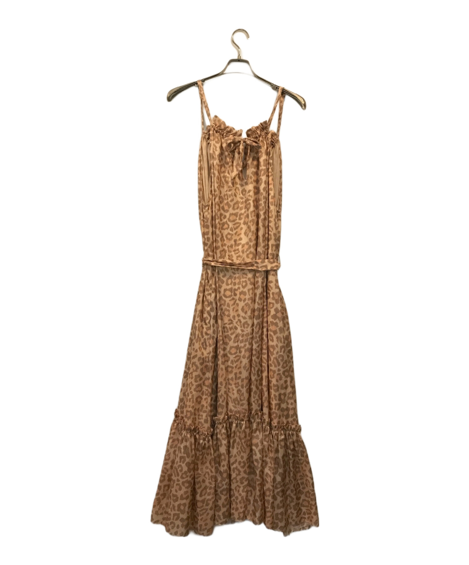 中古・古着通販】ZIMMERMANN (ジマーマン) レオパード柄シルク 